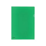 【50個セット】カラークリヤーホルダー　Ａ４(緑) F78-7 画像01