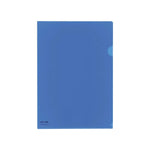 【50個セット】カラークリヤーホルダー　Ａ４(青) F78-8 画像01