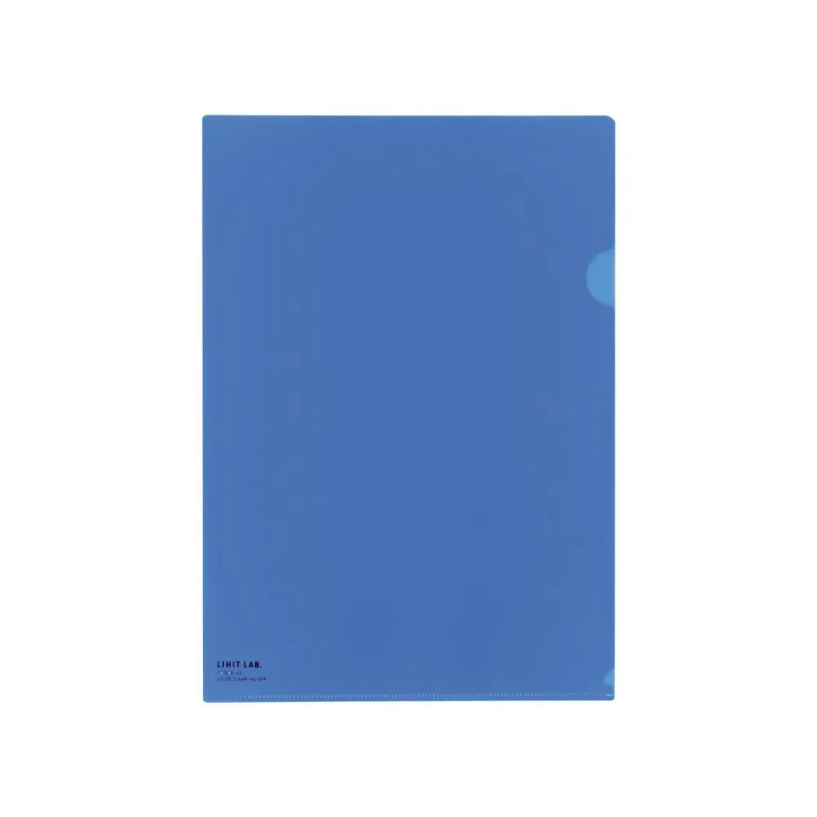 【50個セット】カラークリヤーホルダー　Ａ４(青) F78-8 画像01