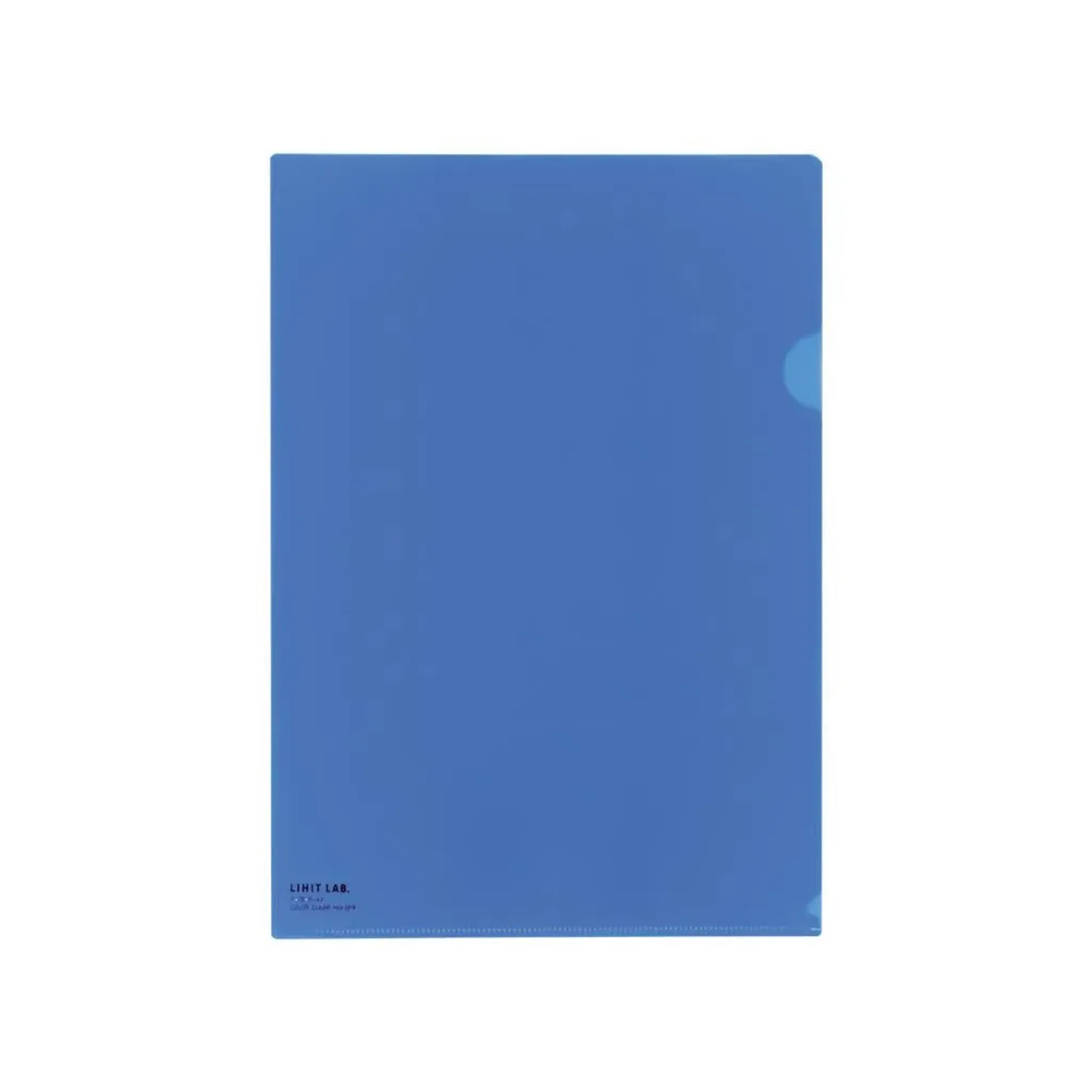【50個セット】カラークリヤーホルダー　Ａ４(青) F78-8 画像01