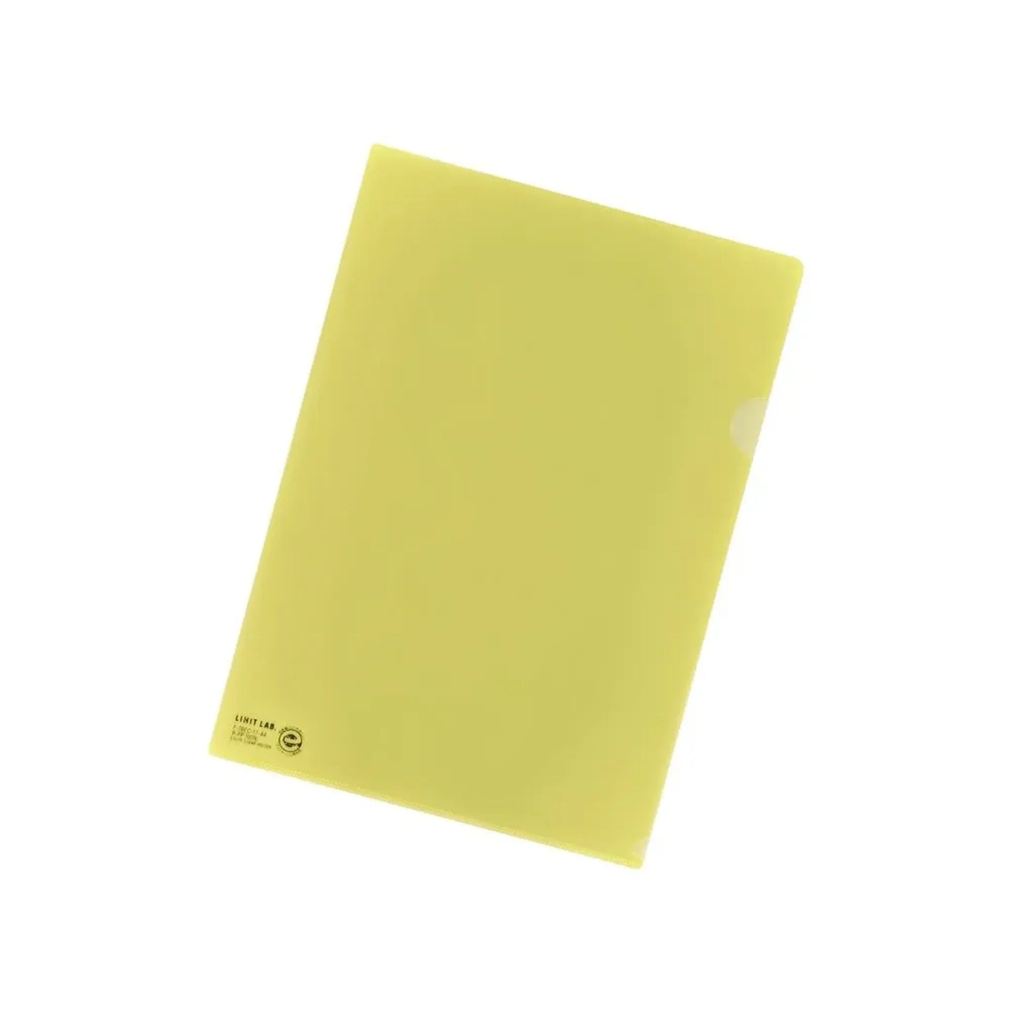 【50個セット】カラークリヤーホルダー(クリスタルイエロー) F78EC-17 画像01