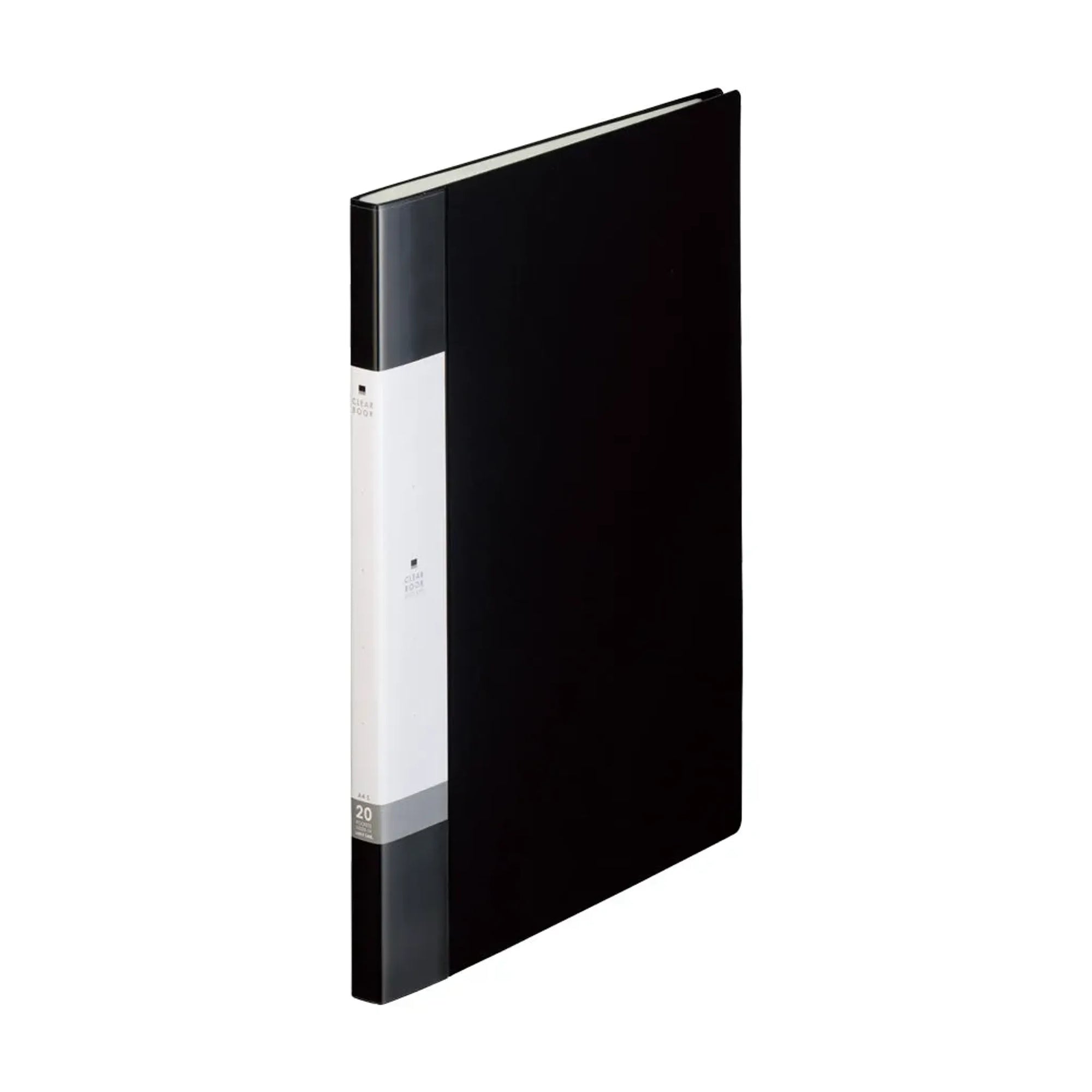 リクエスト　クリヤーブック Ａ４ タテ ２０P(黒) G3201-24 画像01