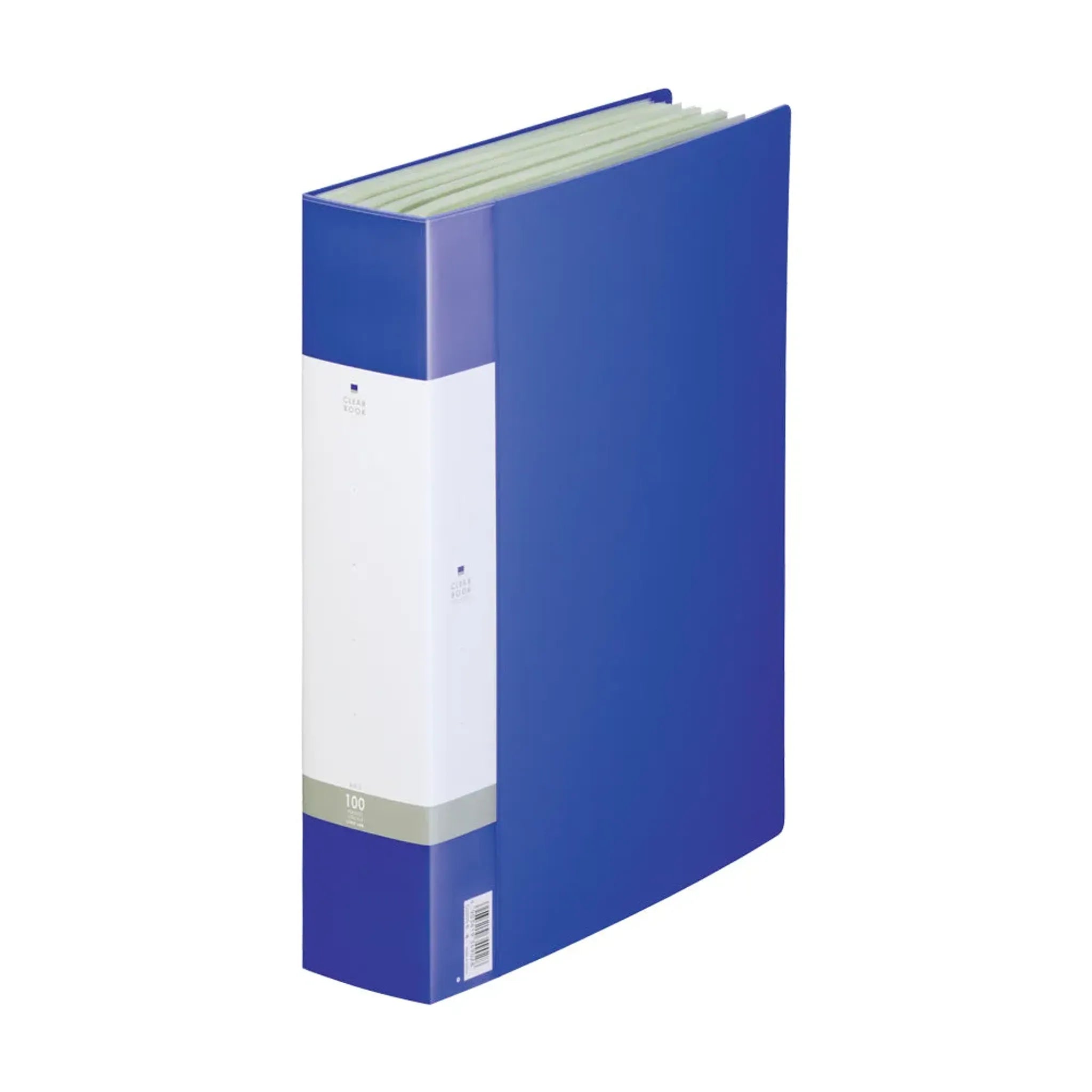 リクエスト　クリヤーブック Ａ４ タテ １００P(青) G3205-8 画像01