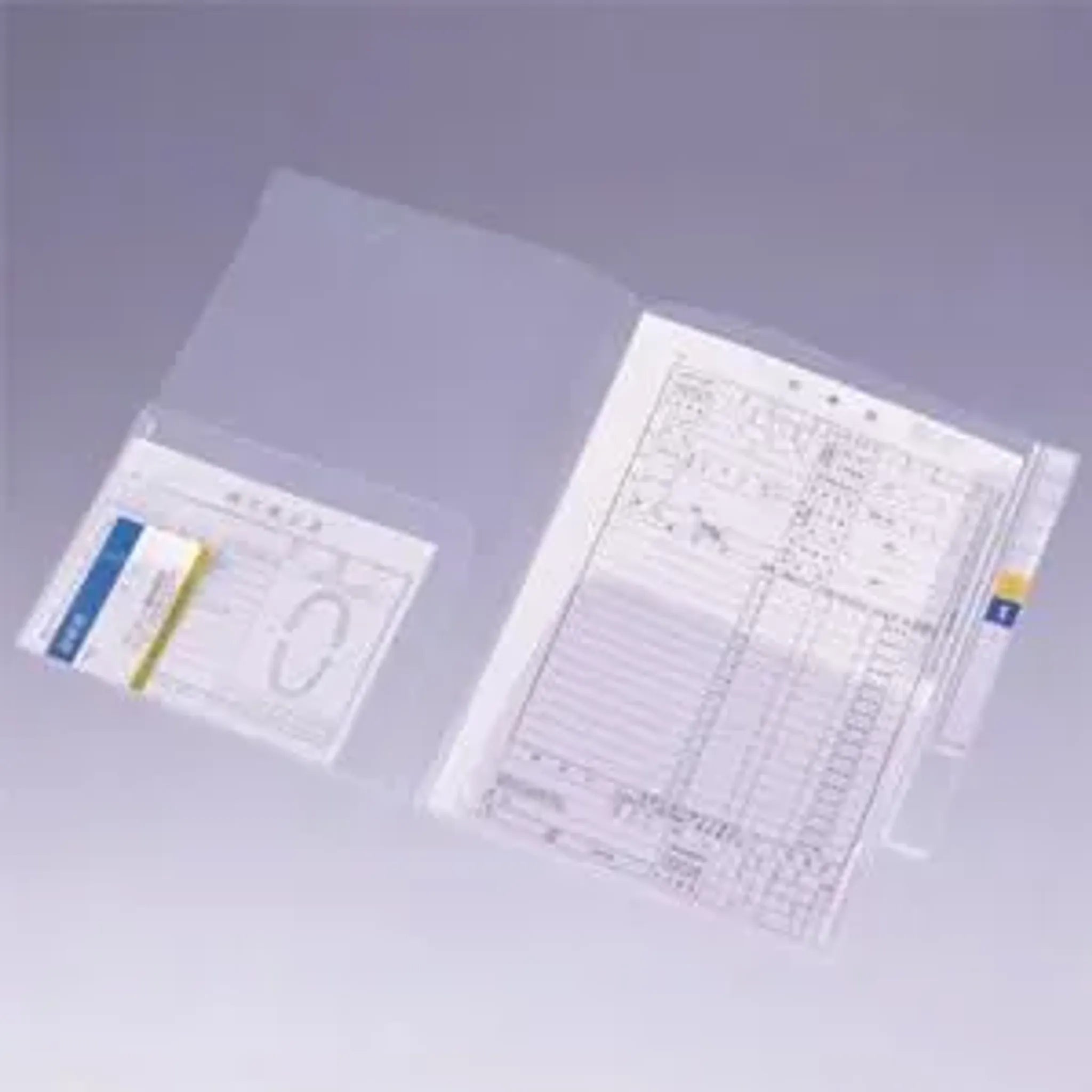 カルテフォルダー（フラップ付）ダブル＜縦型＞ Ａ４ （100枚入り） HK2006 画像02