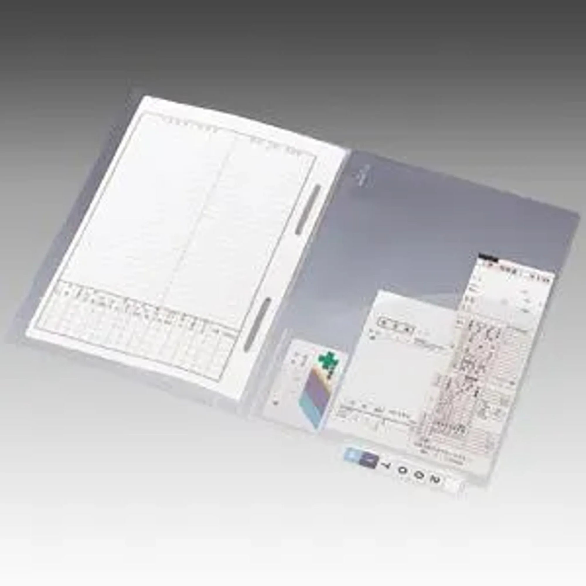 カルテフォルダー　ファスナー付 Ａ４ (50枚) HK714U 画像03