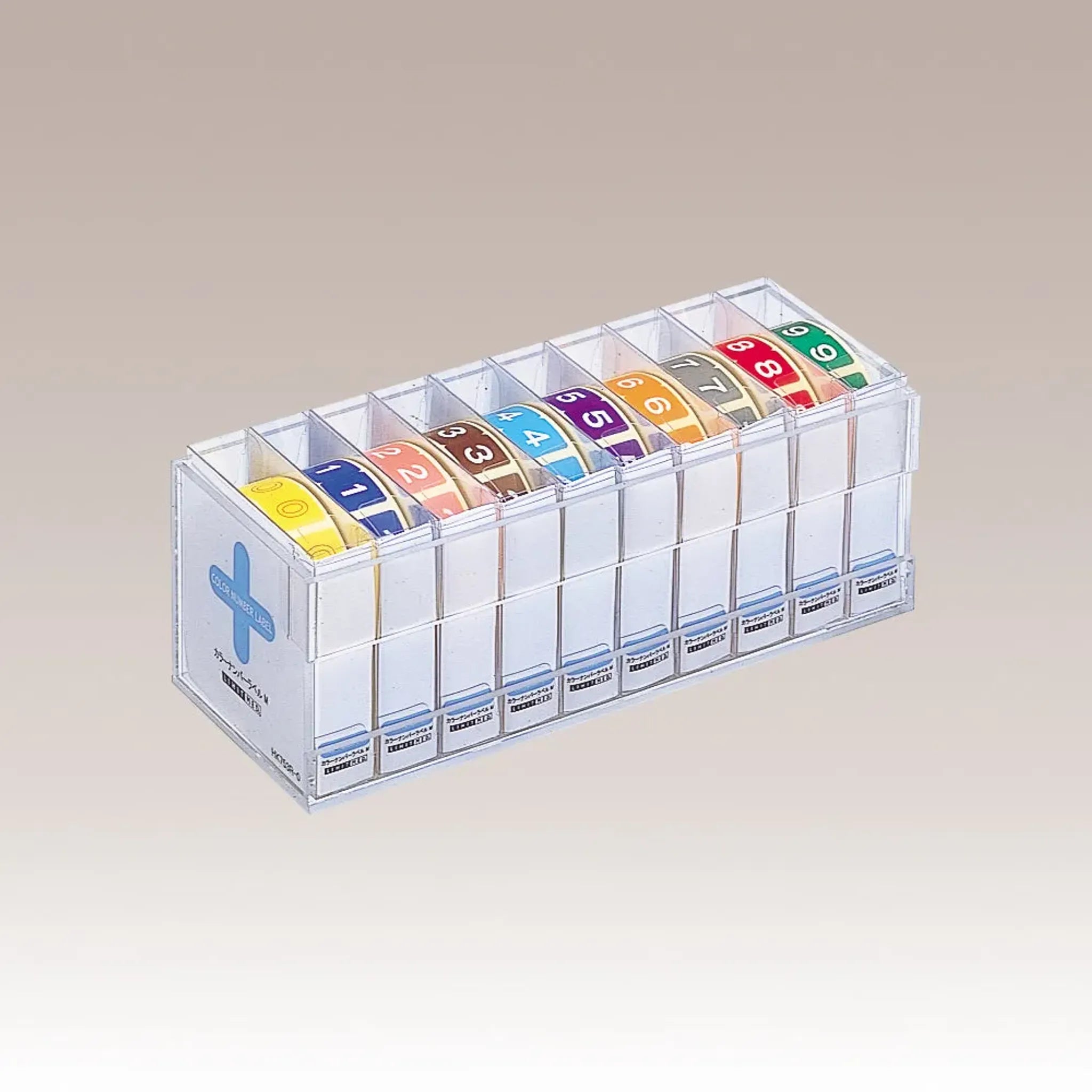 カラーナンバーラベル　Ｍ（ロールタイプ） (300片入り)(9) HK753R-9 画像02