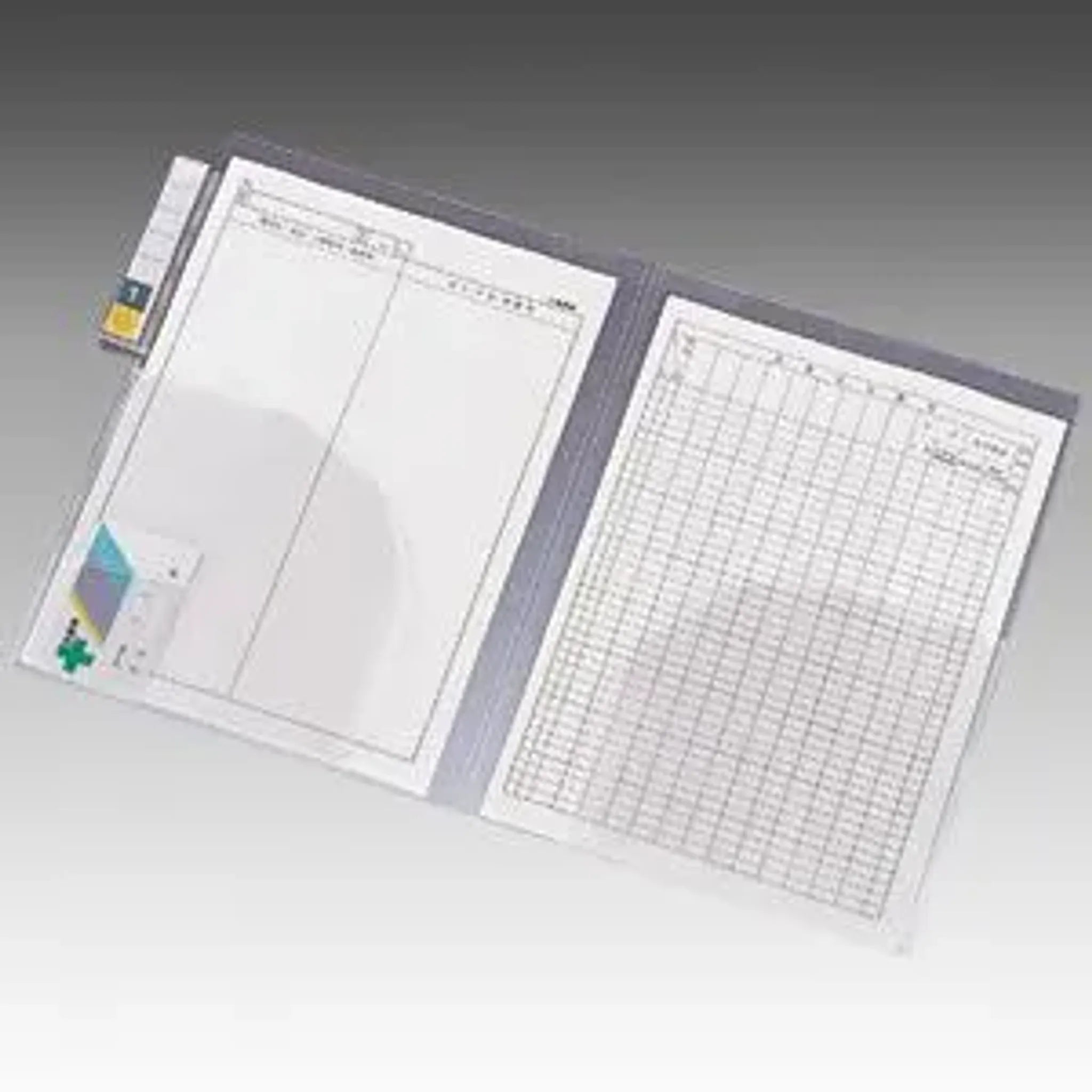 カルテフォルダー＜縦型＞　ダブルポケット Ａ４（200枚入り） HK7612-ﾐ 画像01