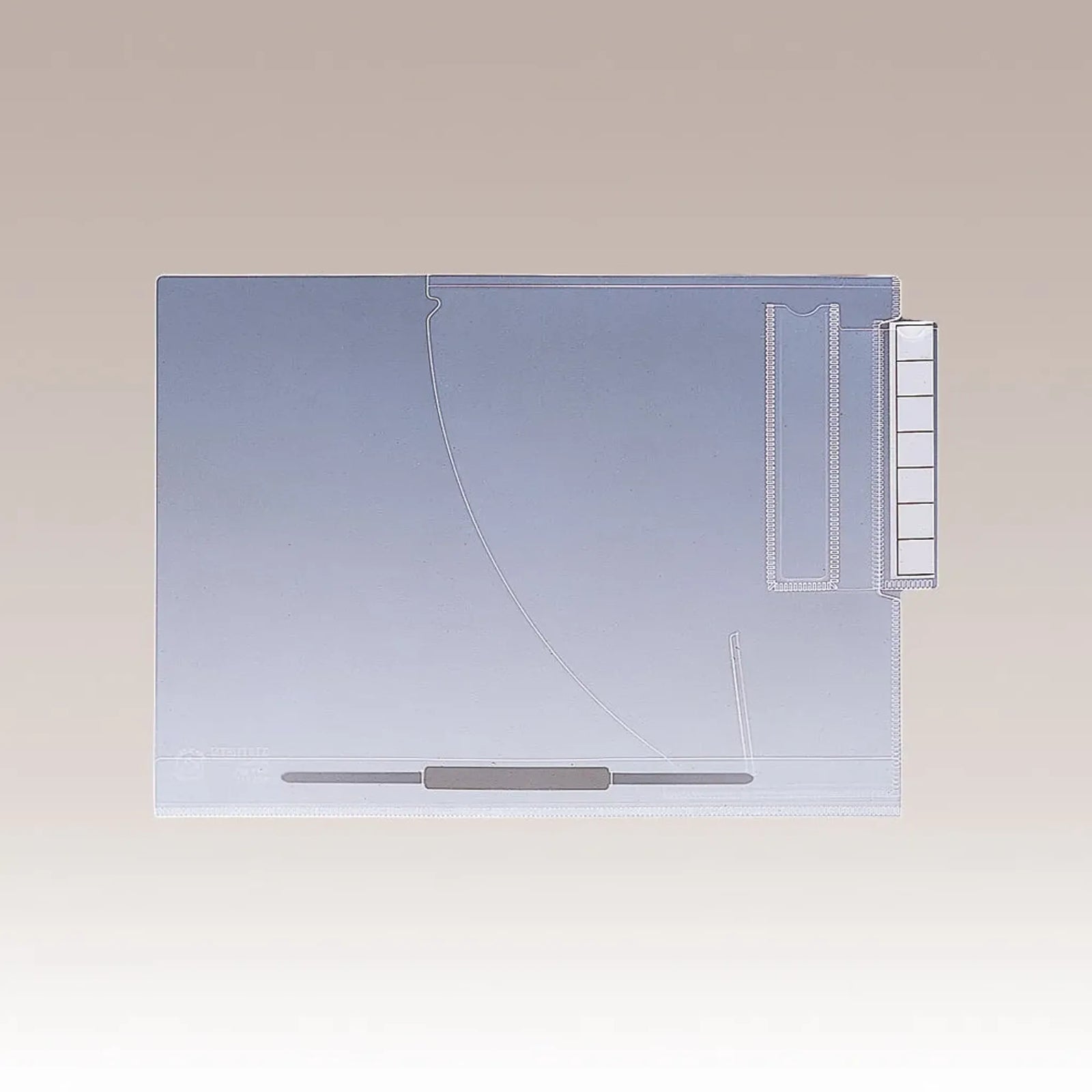 カルテフォルダー　ファスナー付 Ａ４（200枚入り） HK7714U-ﾐ 画像01