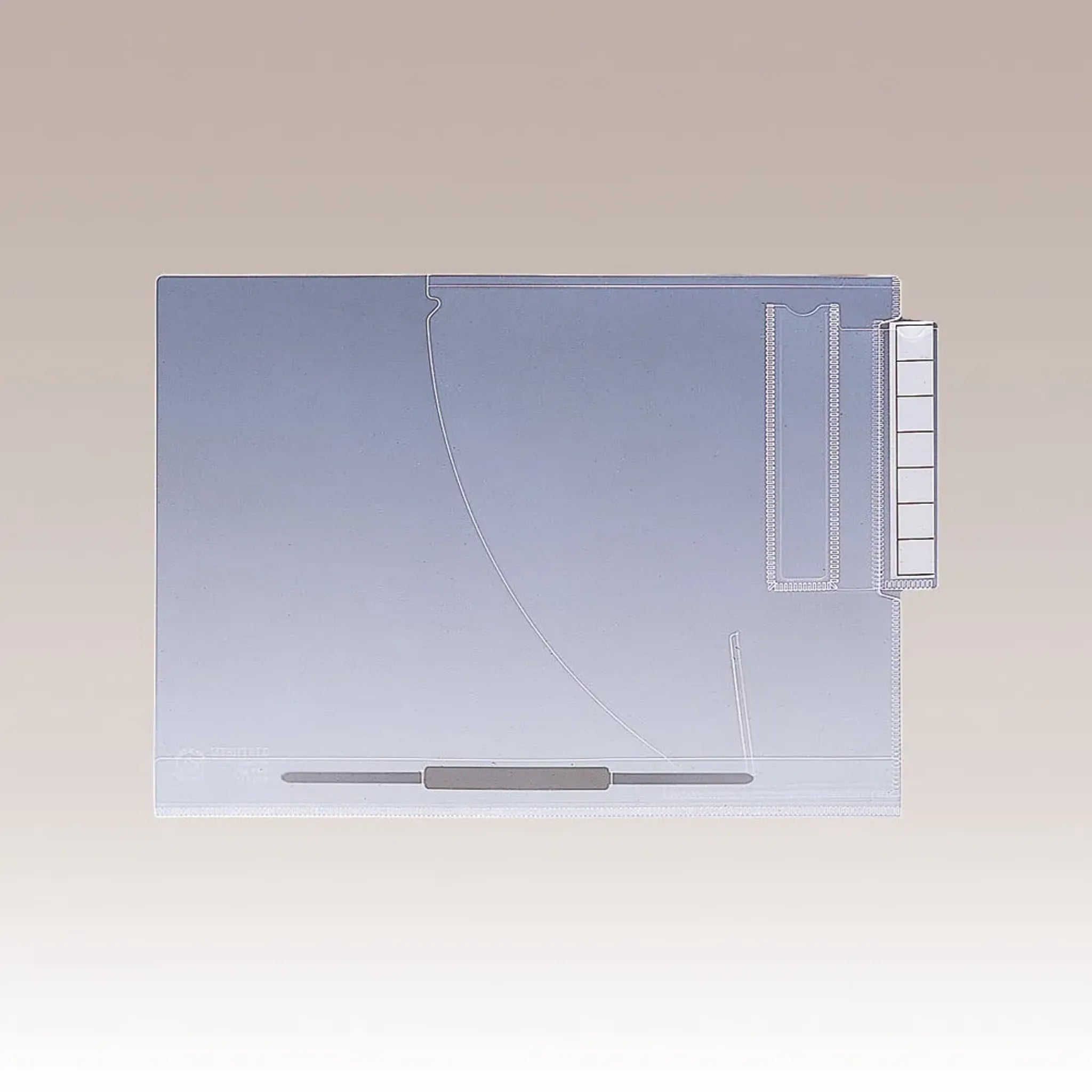 カルテフォルダー　ファスナー付 Ａ４（200枚入り） HK7714U-ﾐ 画像01