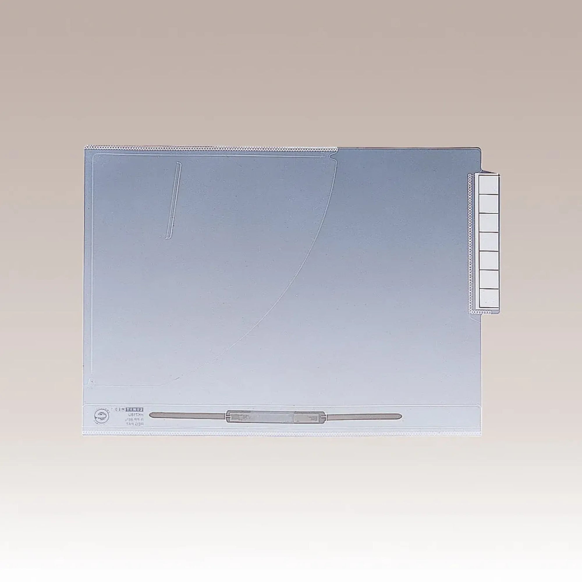 カルテフォルダー　ファスナー付 Ａ４（200枚入り） HK7718U-ﾐ 画像02