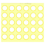 軟膏ケースラベル  (150片入り)(無地) HS701-10 画像01