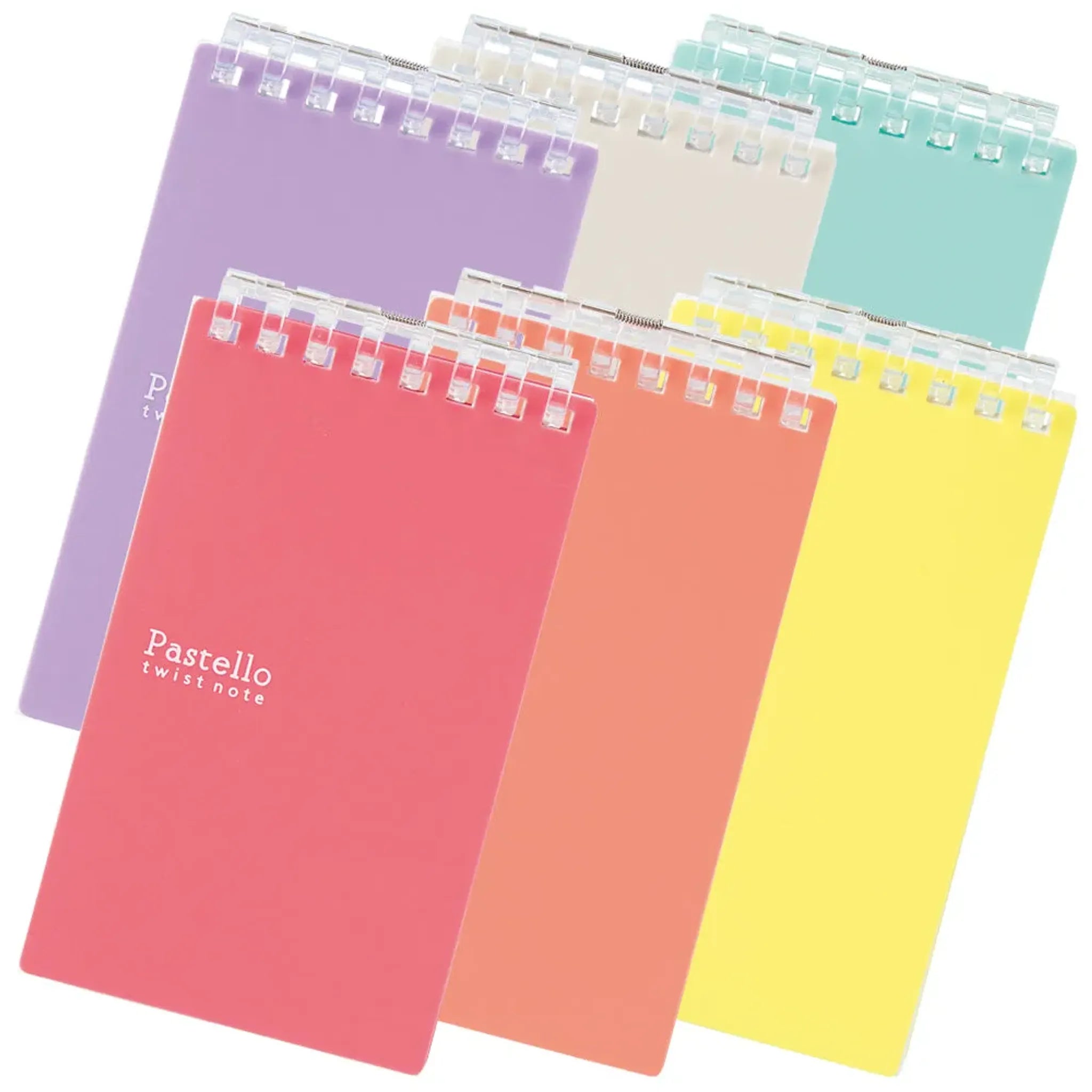 Pastello ツイストノート（メモサイズ）　リーフ４０枚(イエロー) N1961-5 画像02