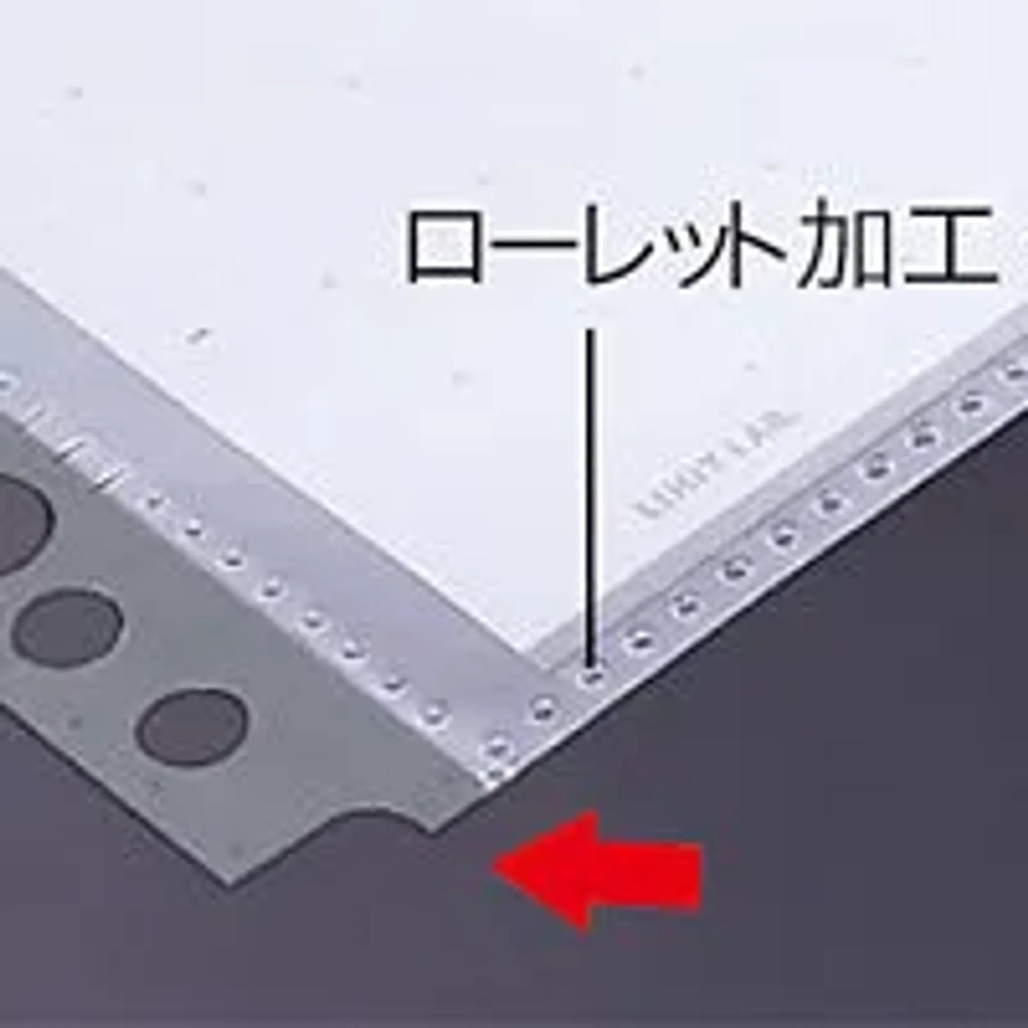 ルポ・リーンフォース・クリヤーポケット(グレー) N2010ｸﾞ 画像04