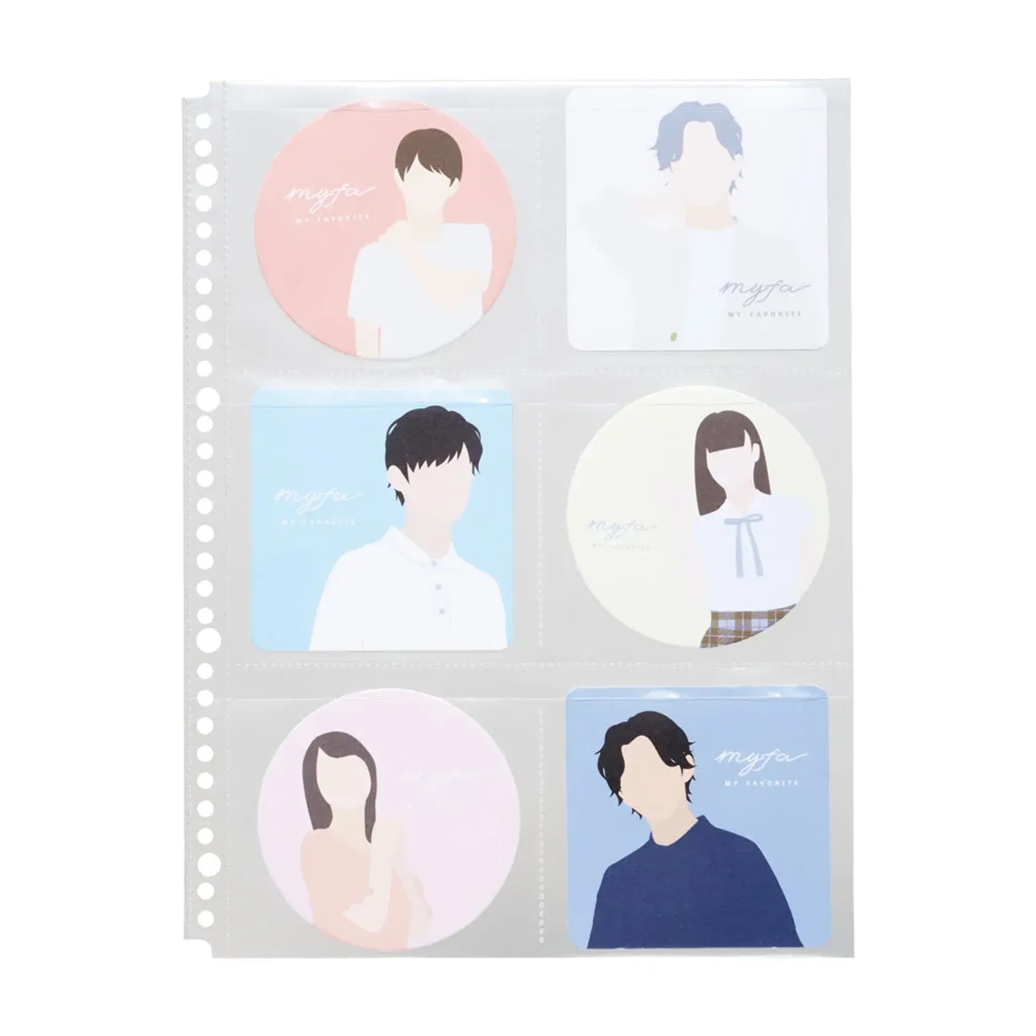 ｍｙｆａ　コレクションポケット ６ポケット　Ａ４(20組セット) N3305set20 画像04