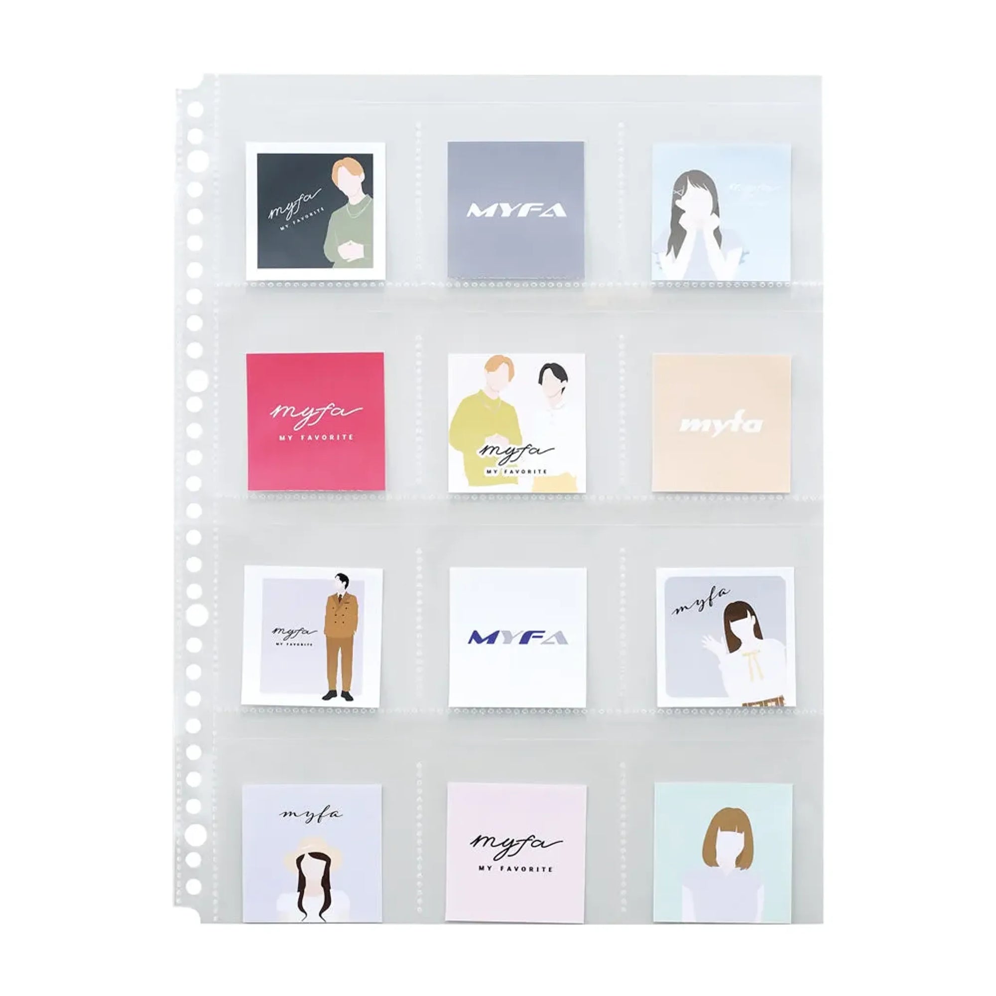 ｍｙｆａ　コレクションポケット 12ポケット　Ａ４(20組セット) N3307set20 画像03