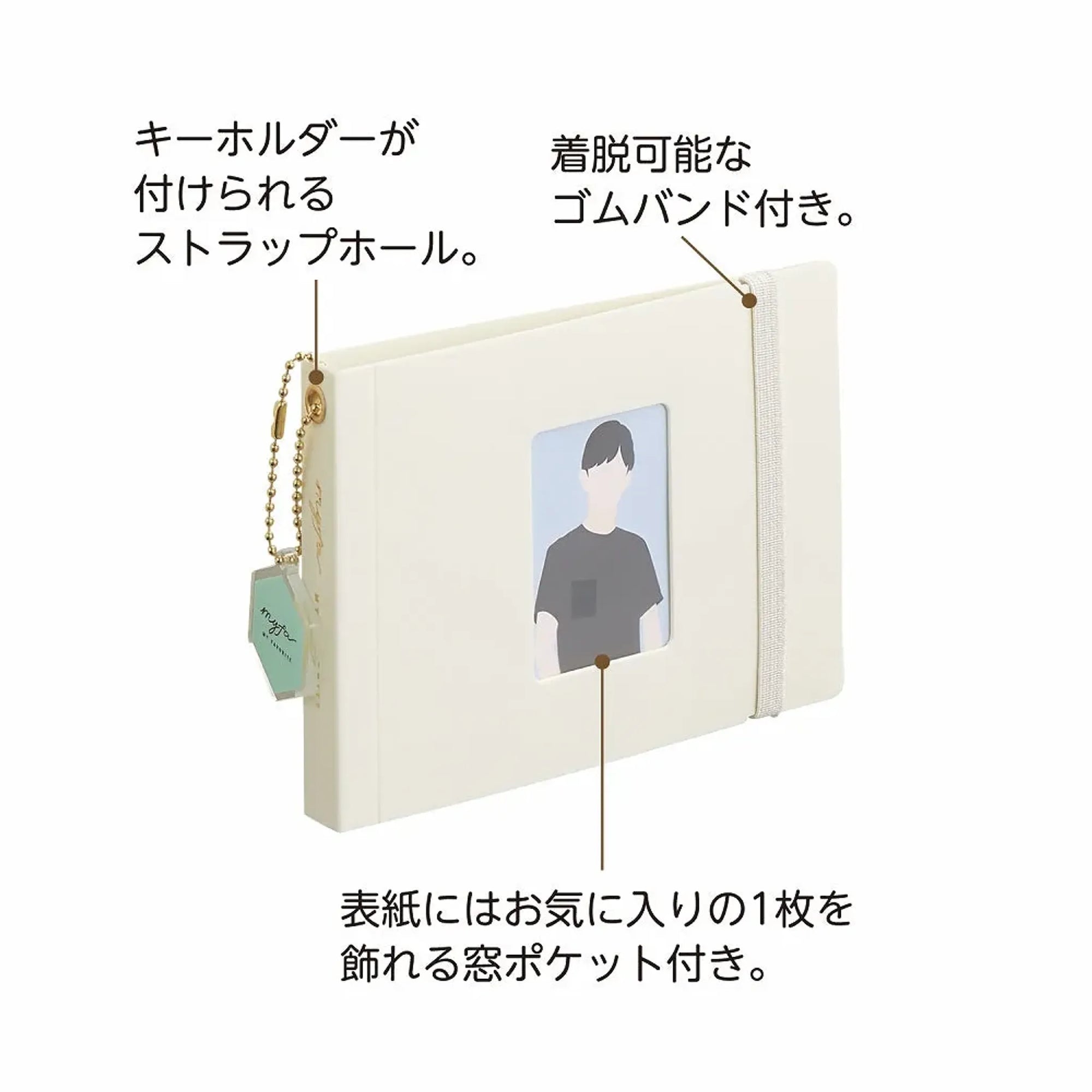 ｍｙｆａ　インスタントフォトコレクションファイル ミニ(ジェットブラック) N3324-24 画像04