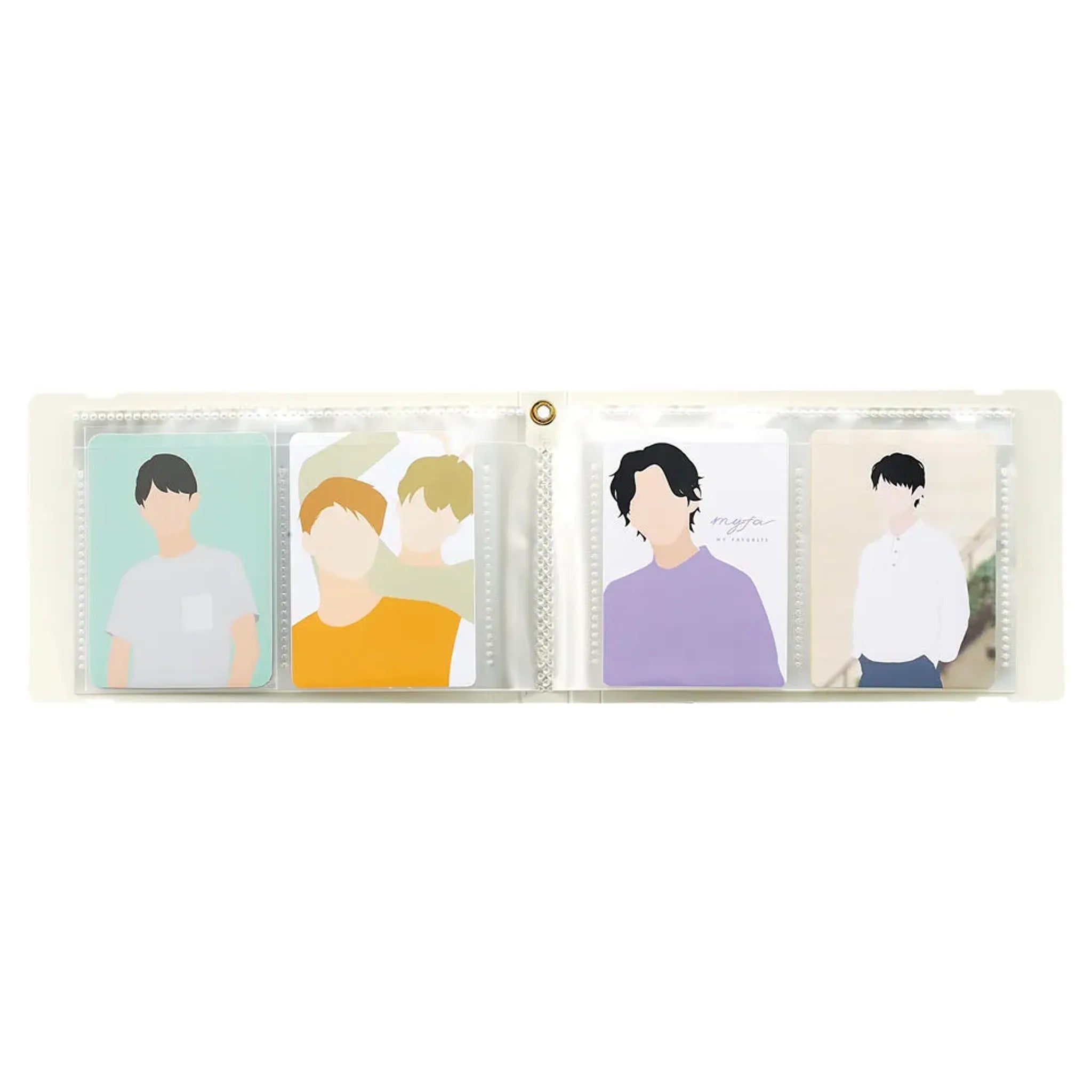 ｍｙｆａ　トレーディングカードコレクションファイル　ミニ(ジェットブラック) N3331-24 画像05
