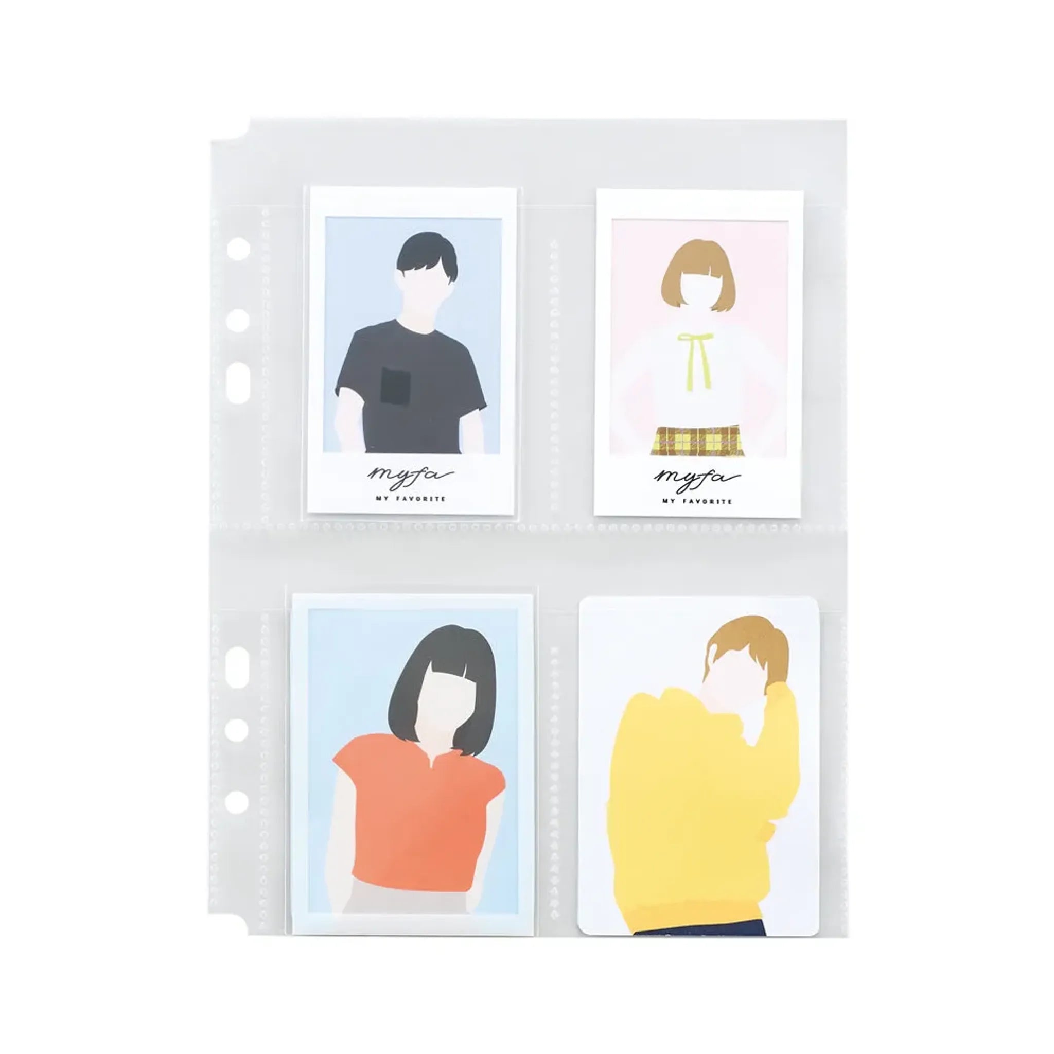 ｍｙｆａ　コレクションポケット ４ポケット　Ａ５(20組セット) N3342set20 画像02