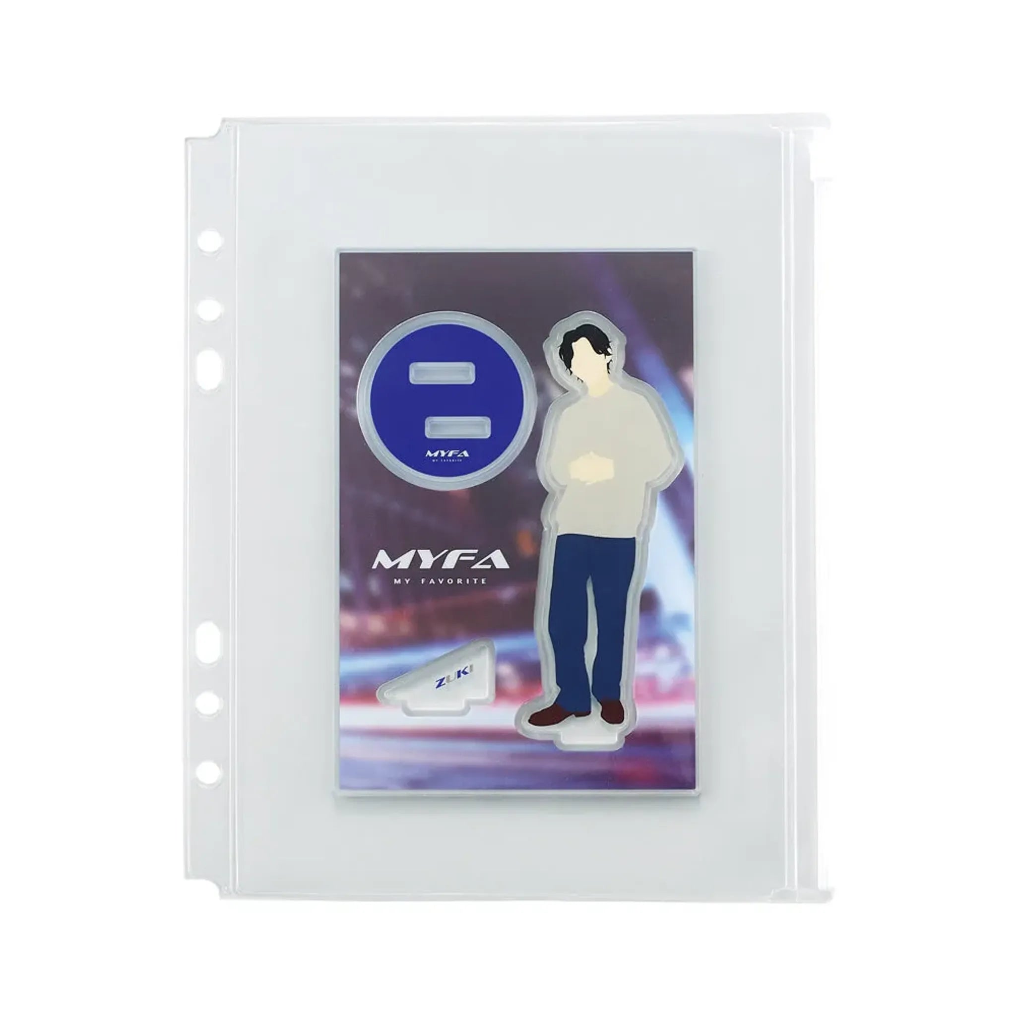 ｍｙｆａ　コレクションポケット＜ＰＶＣ＞ファスナー付　Ａ５ N3350 画像03