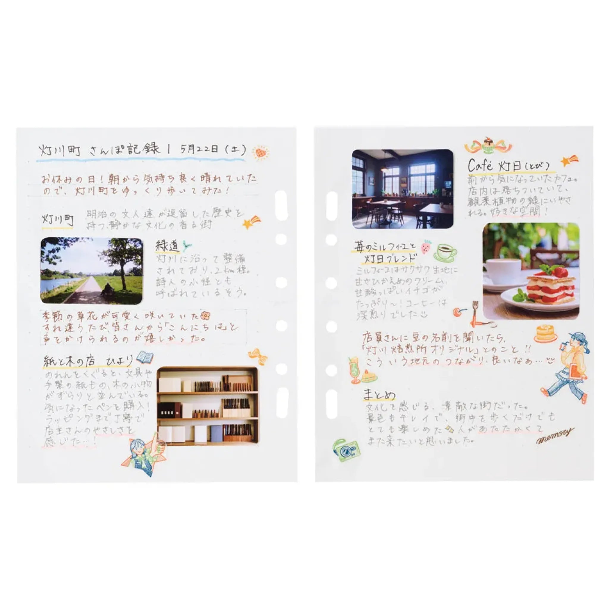 ｍｙｆａ　アレンジペーパーリフィル（ドット方眼） N3373 画像03