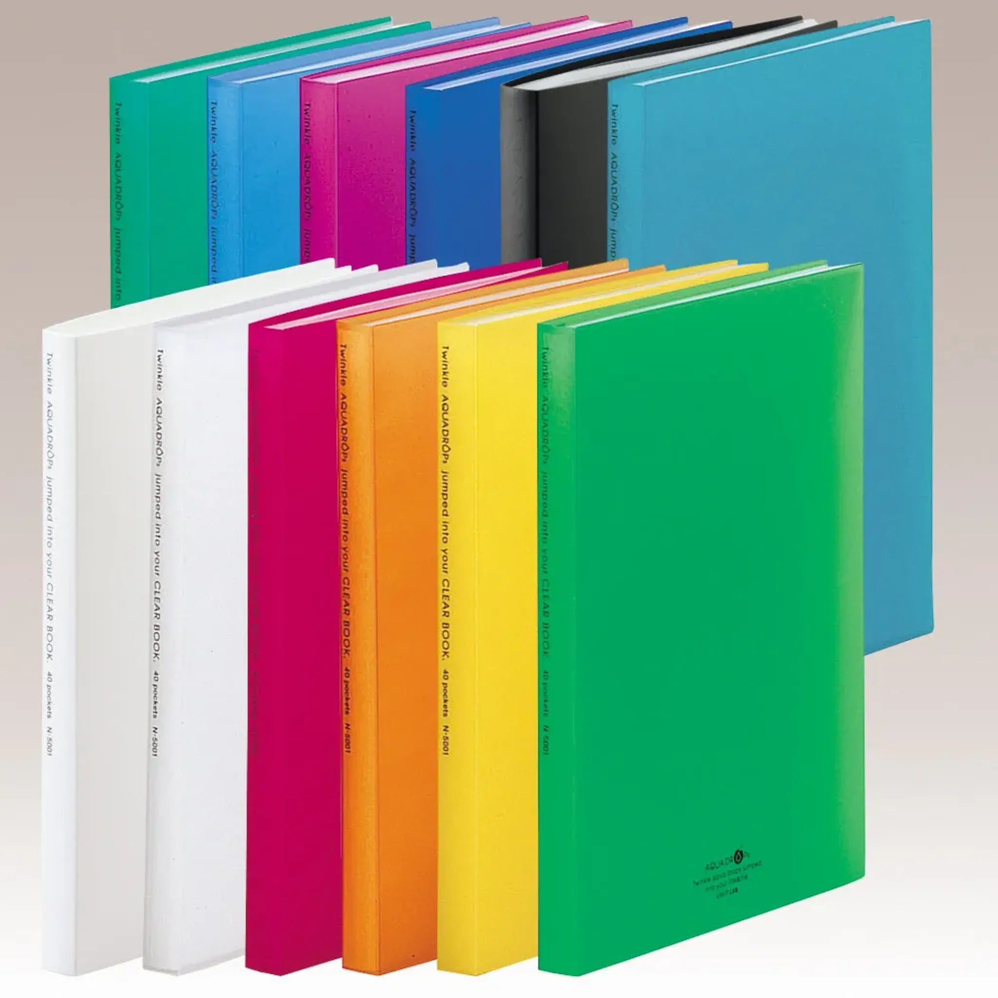 AQUA DROPs クリヤーブック(青) N5001-8 画像02