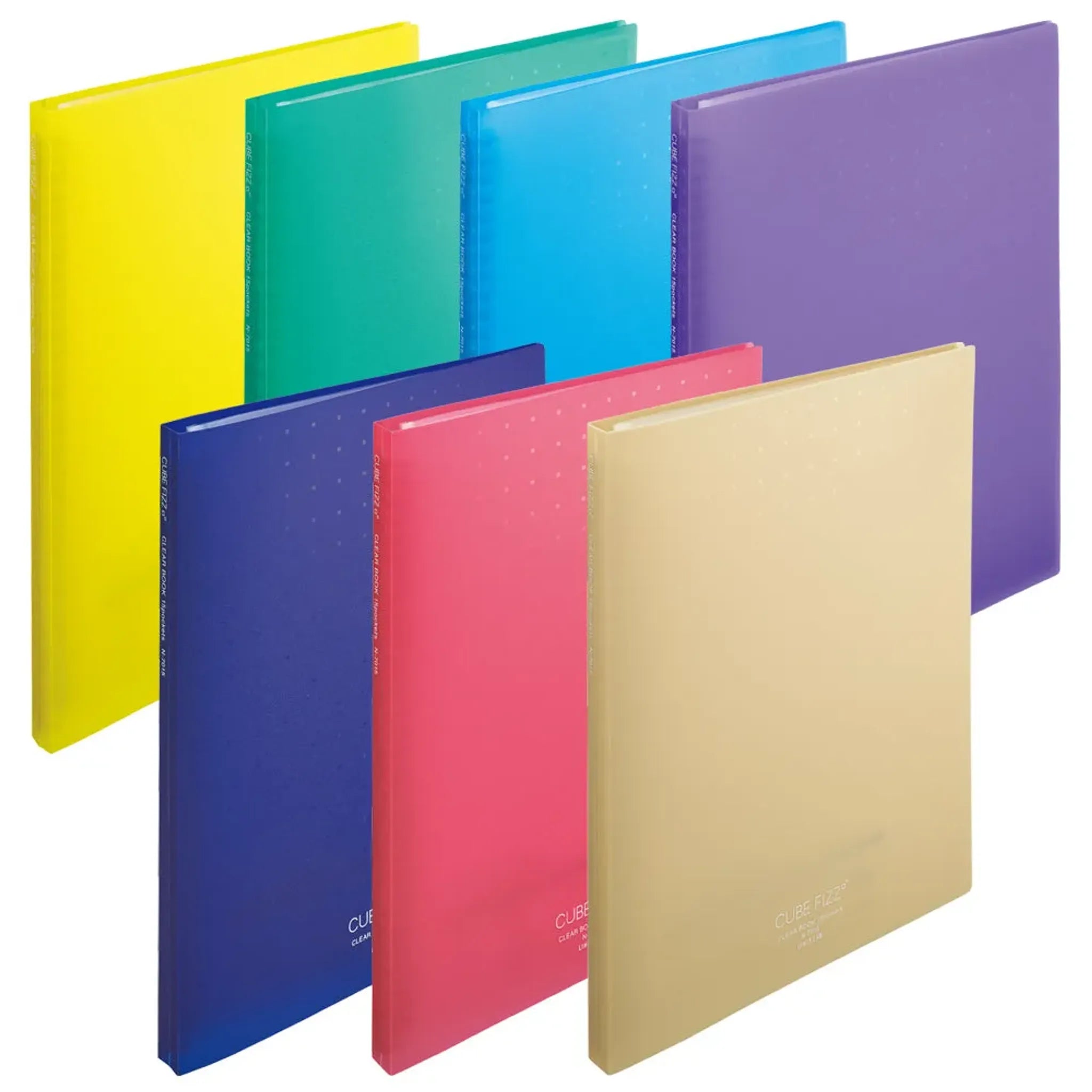 CUBE FIZZ クリヤーブック＜ポケット交換タイプ＞(ベージュ) N7015-16 画像02
