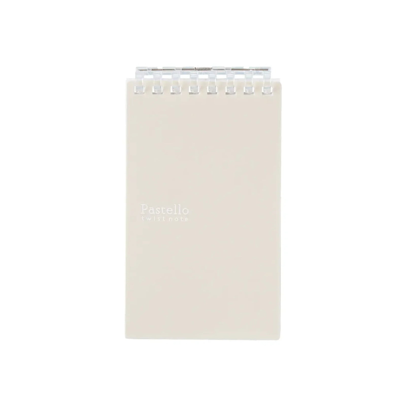 Pastello ツイストノート（メモサイズ）　リーフ４０枚(ベージュ) N1961-16 画像01