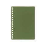 カスタマイズ オープンリングノート 表紙　Ａ６(オリーブ) N2920-22 画像01