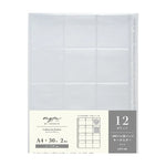 ｍｙｆａ　コレクションポケット＜ＰＶＣ＞ １２ポケット　Ａ４(1組) N3311 画像01