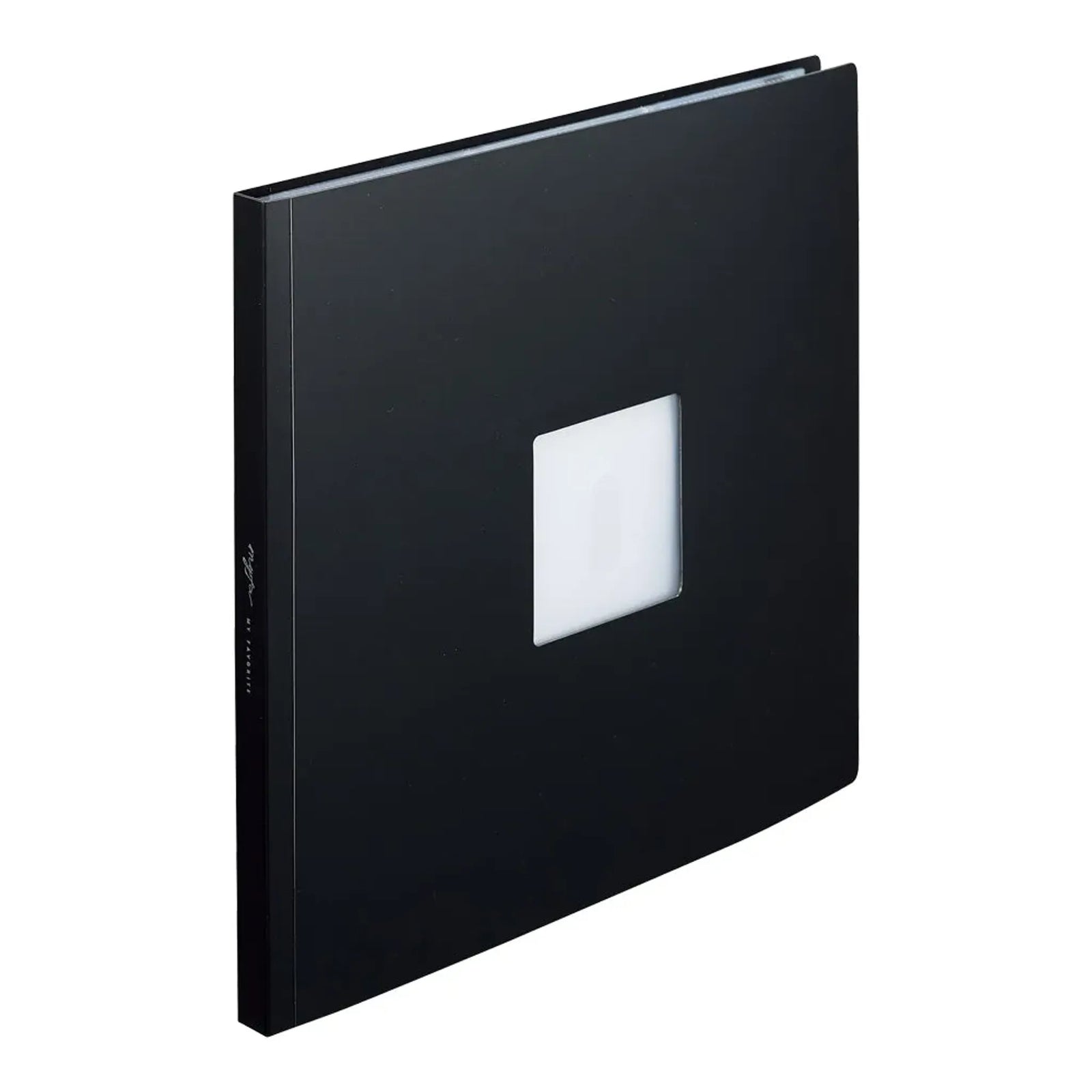 ｍｙｆａ　スクエアフォトコレクションファイル(ジェットブラック) N3327-24 画像01