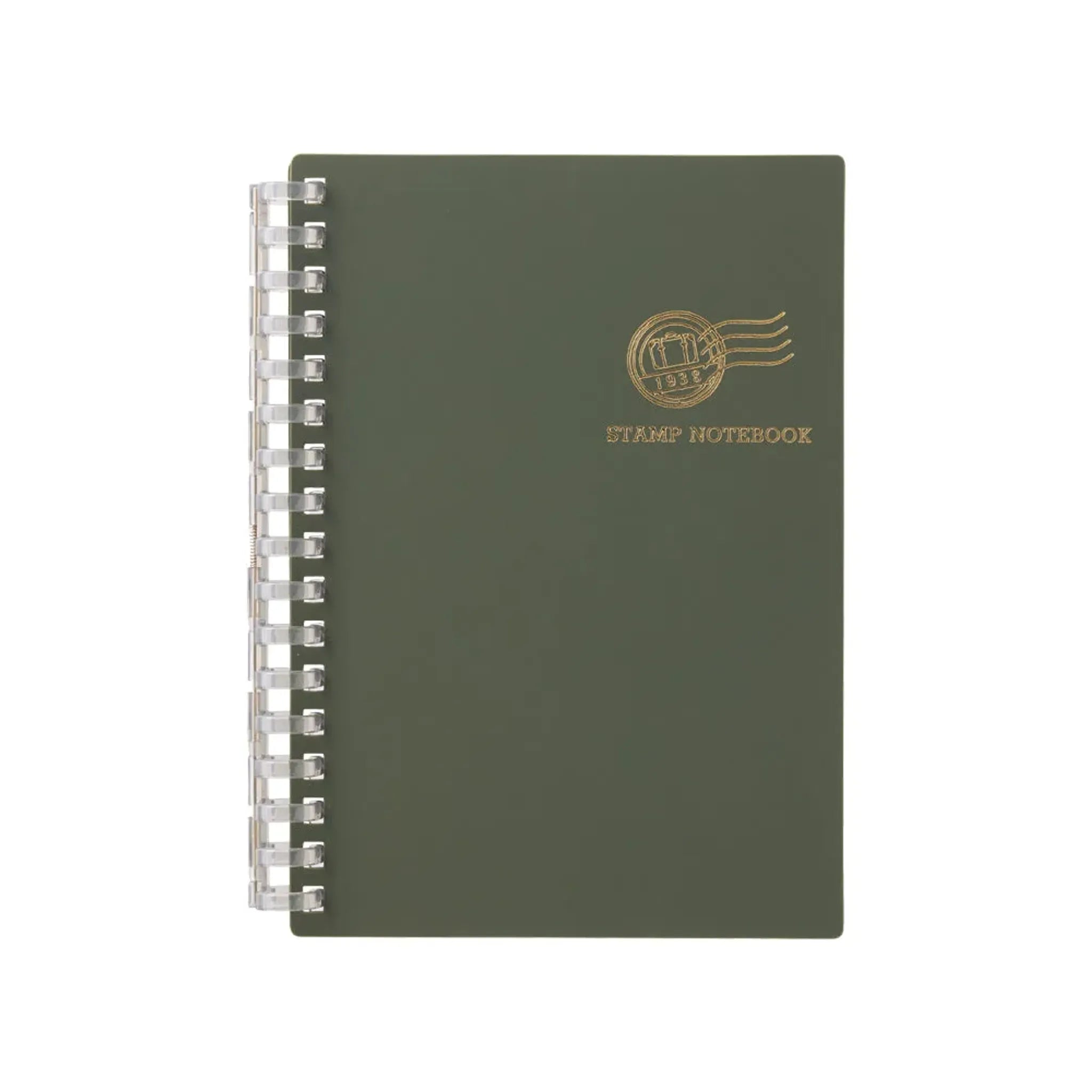 スタンプノート　Ａ６(オリーブ) N380-22 画像01