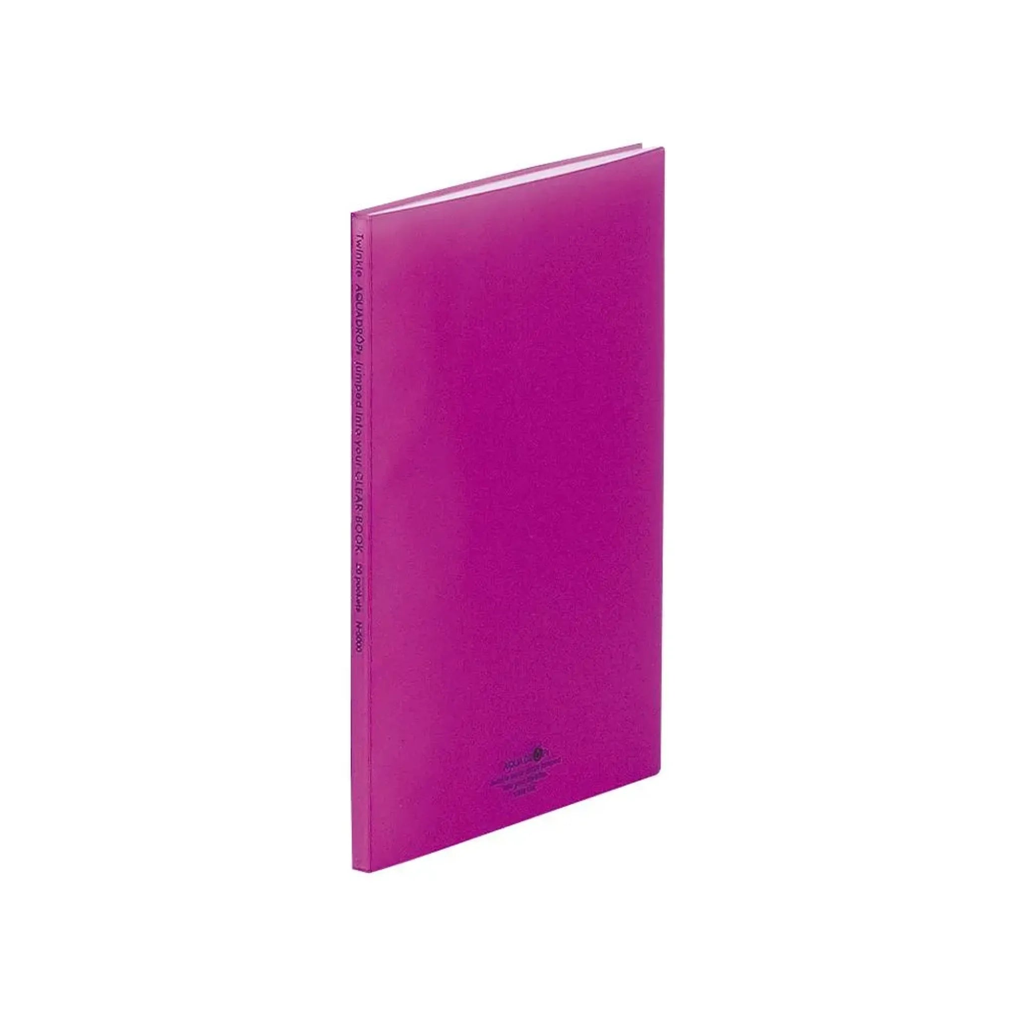 AQUA DROPs クリヤーブック(藤) N5000-10 画像01