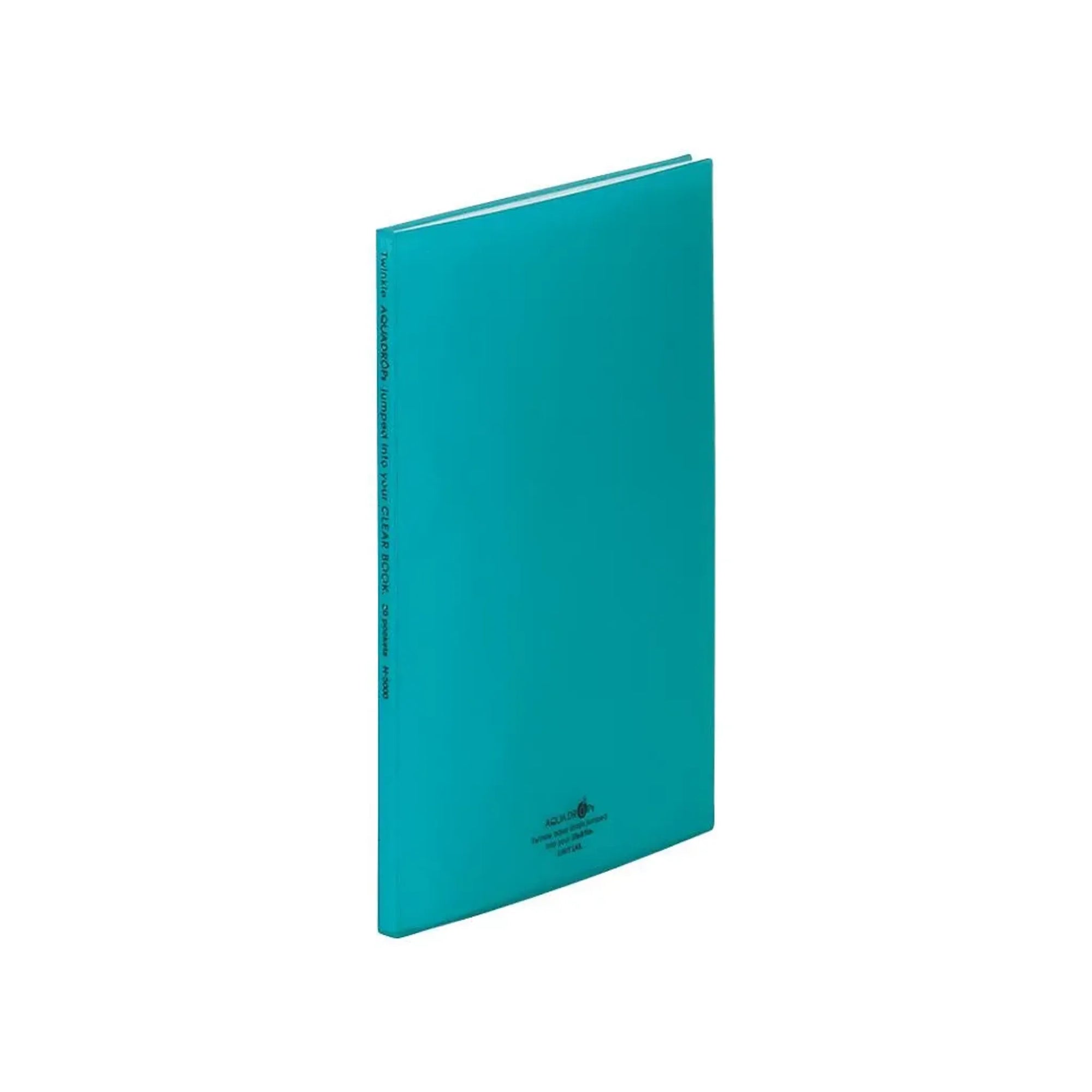 AQUA DROPs クリヤーブック(青緑) N5000-28 画像01