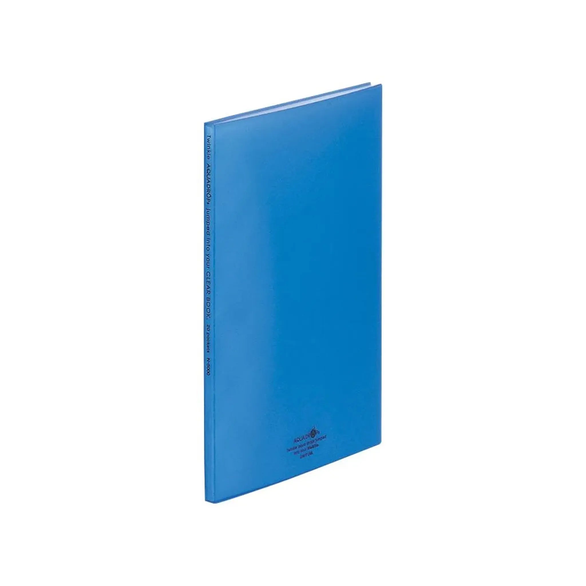 AQUA DROPs クリヤーブック(青) N5000-8 画像01