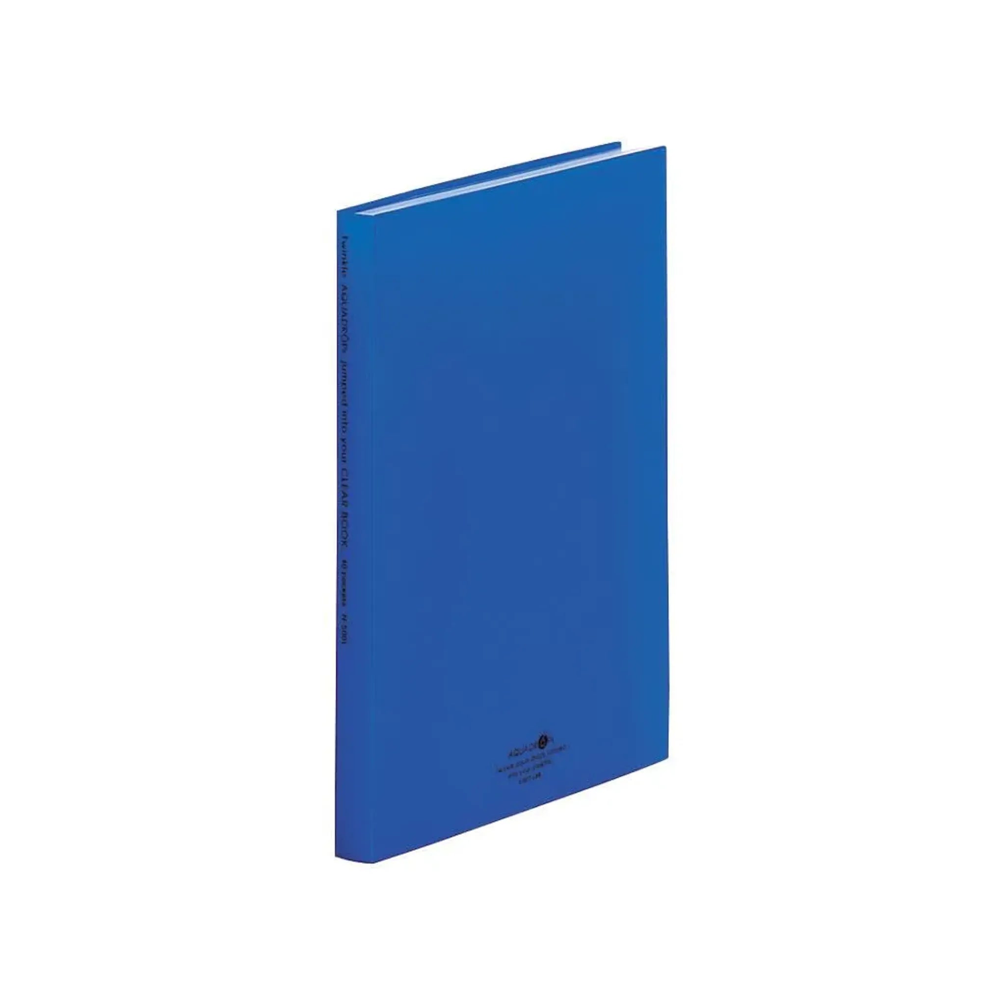 AQUA DROPs クリヤーブック(藍) N5001-11 画像01