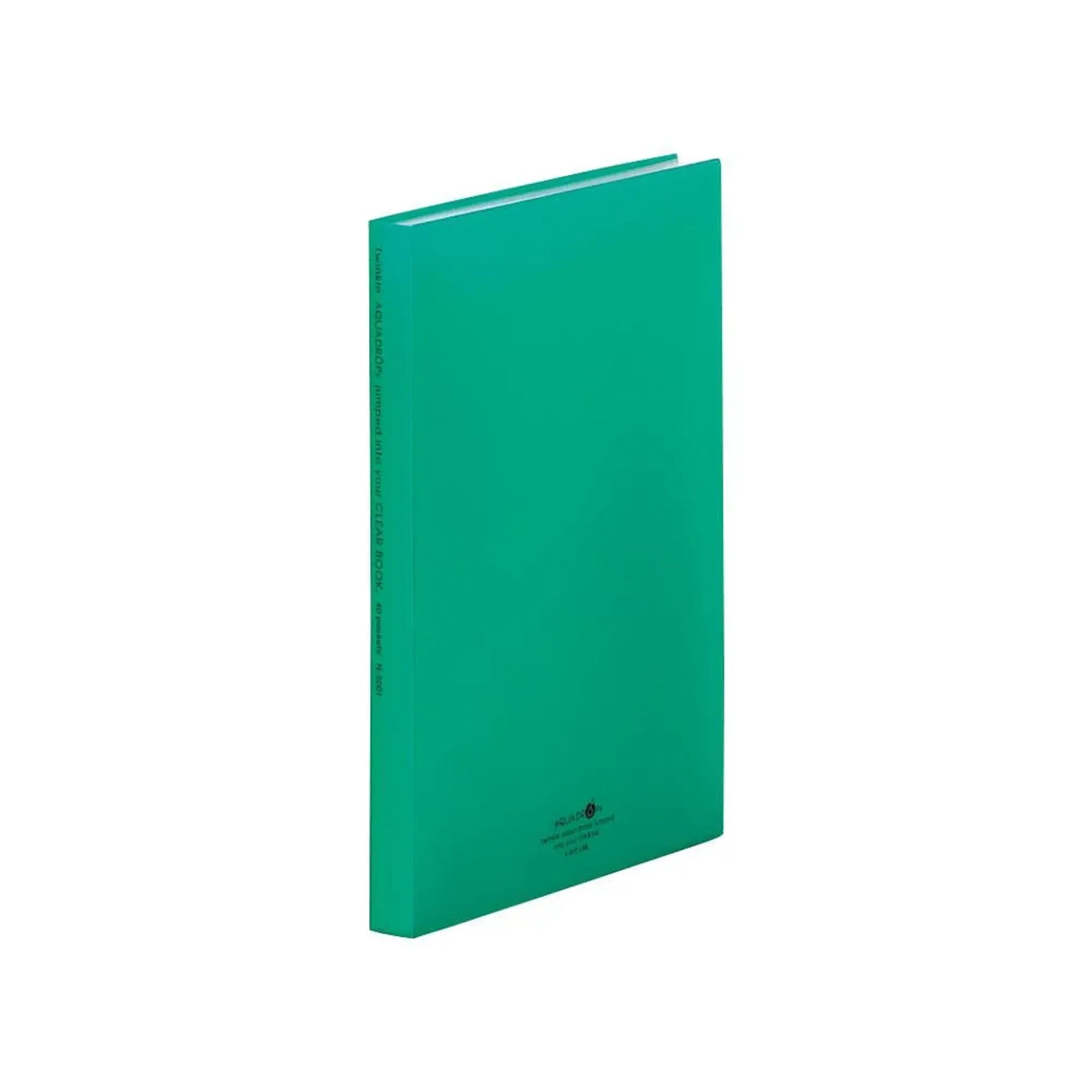 AQUA DROPs クリヤーブック(緑) N5001-7 画像01