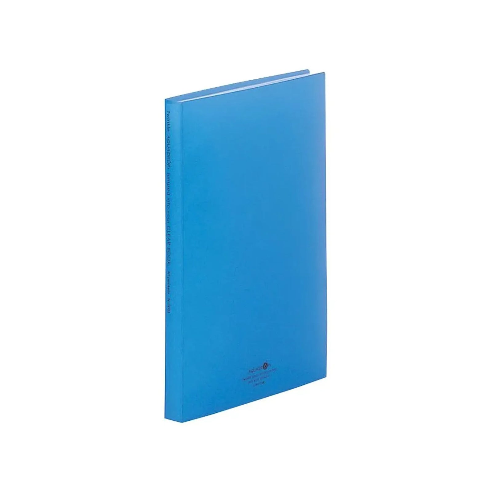 AQUA DROPs クリヤーブック(青) N5001-8 画像01