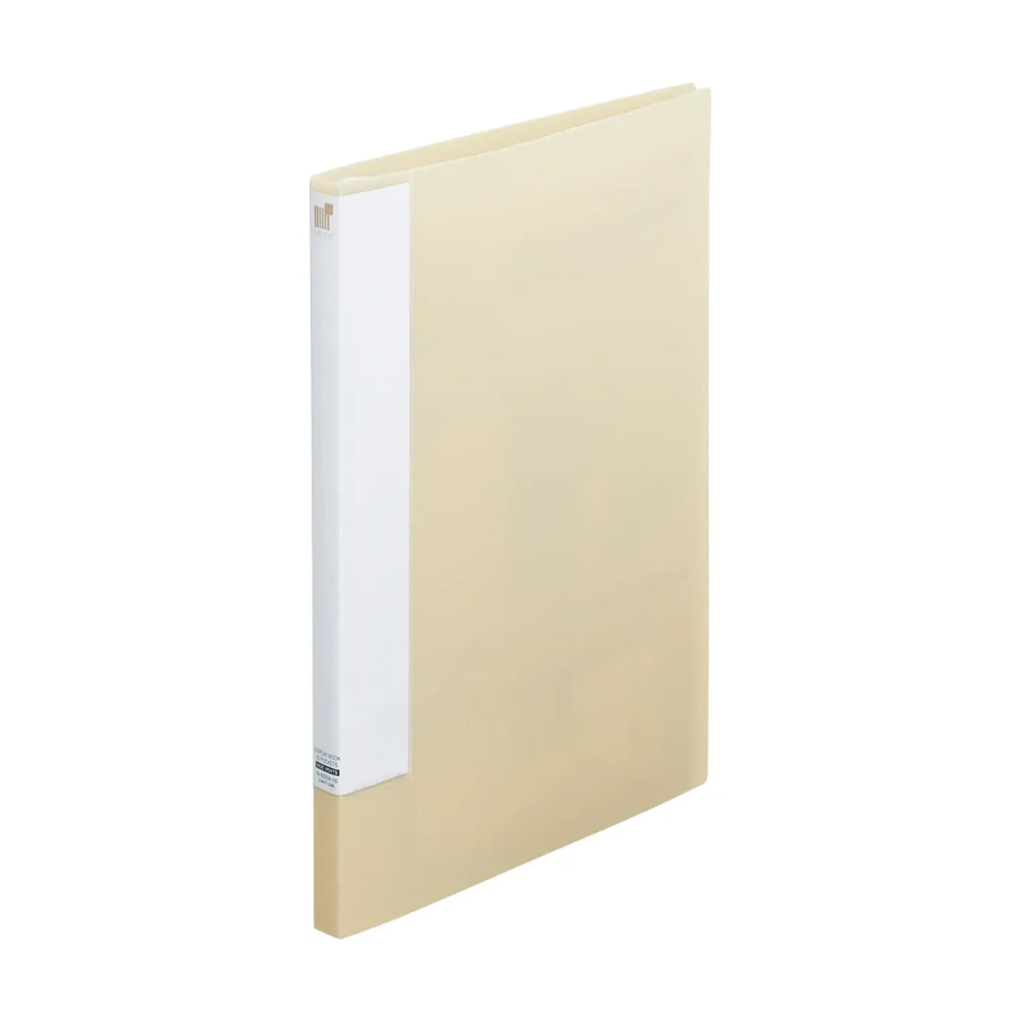CUBE FIZZ クリヤーブック＜サイドベンツ＞(ベージュ) N6004-16 画像01