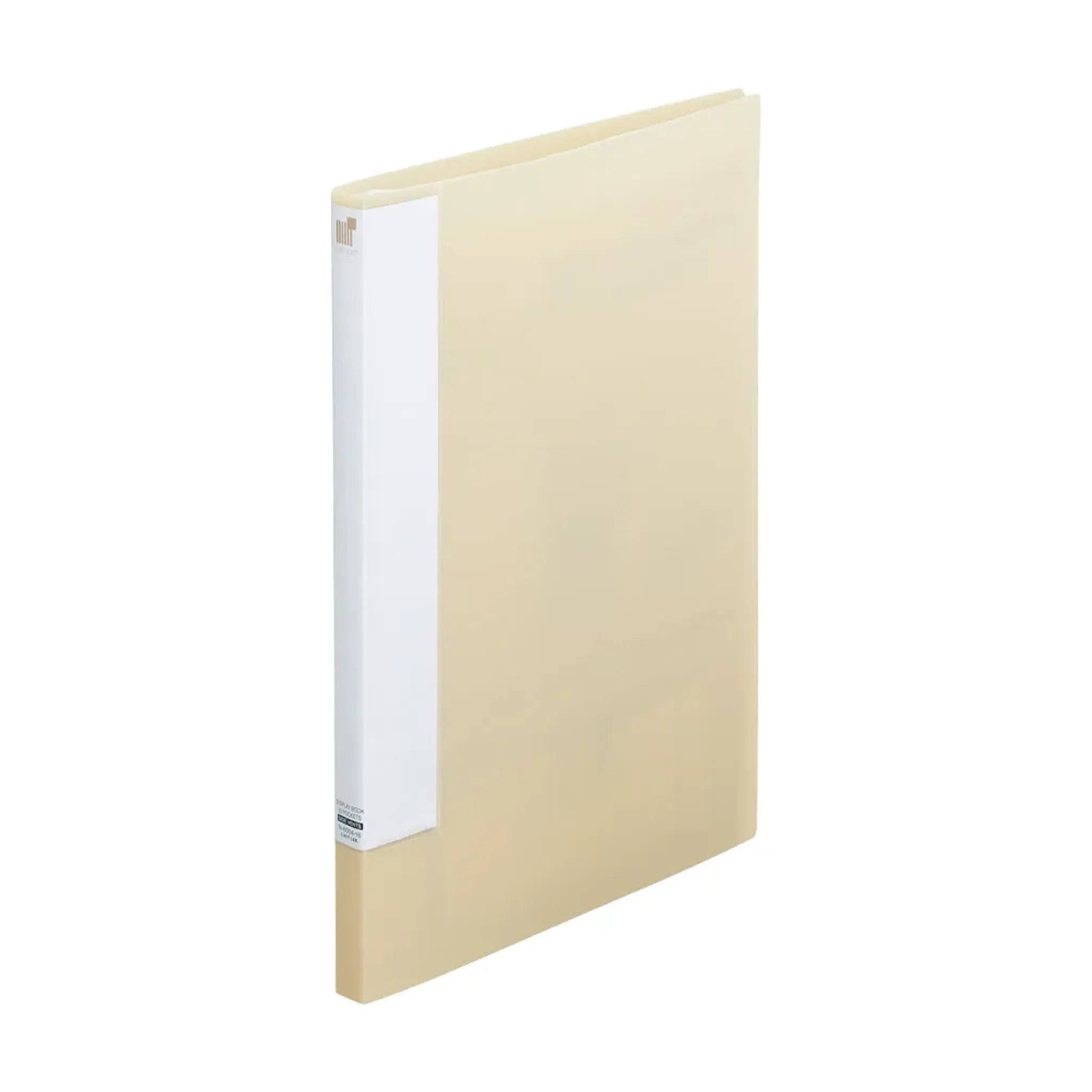 CUBE FIZZ クリヤーブック＜サイドベンツ＞(ベージュ) N6004-16 画像01