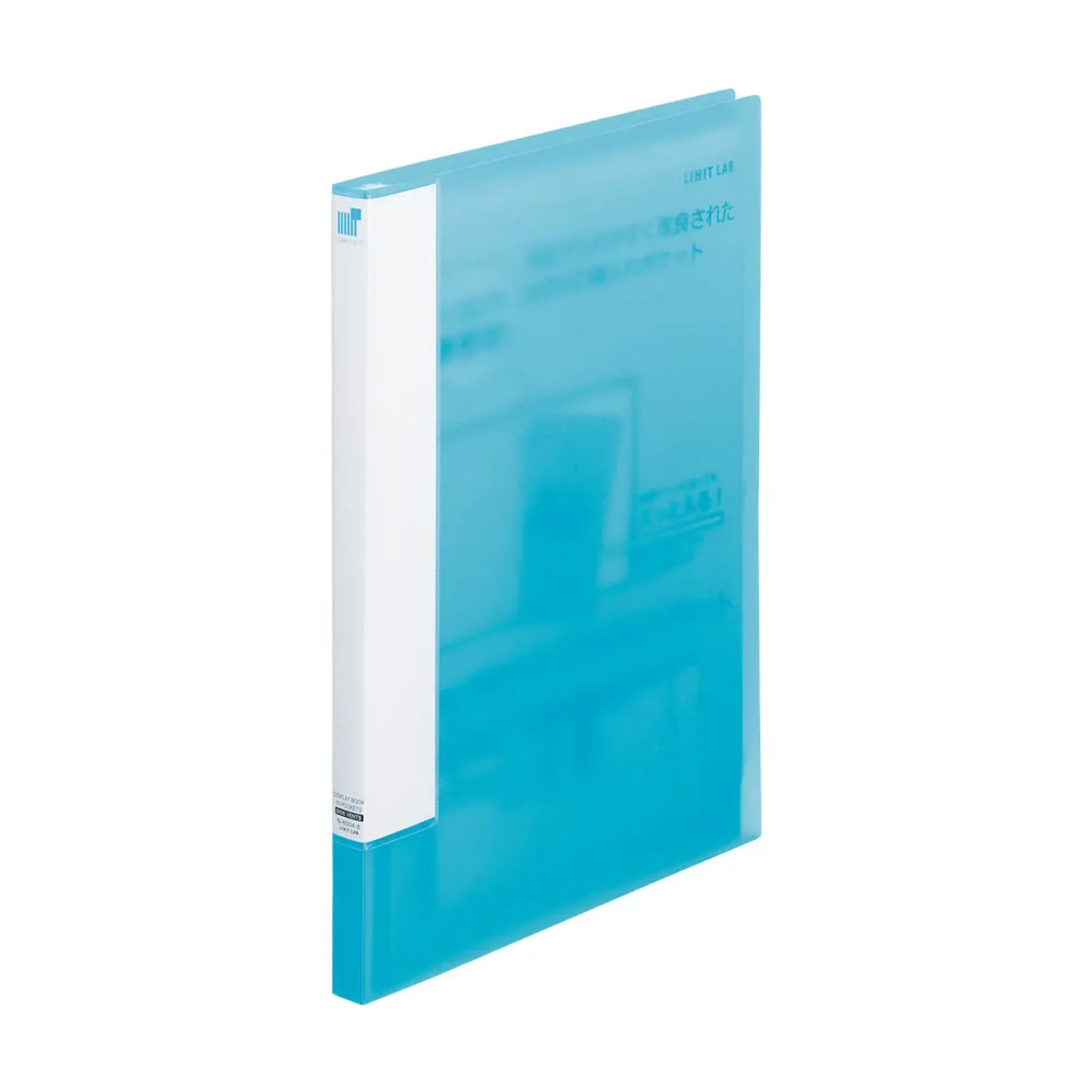 CUBE FIZZ クリヤーブック＜サイドベンツ＞(ブルー) N6004-8 画像01