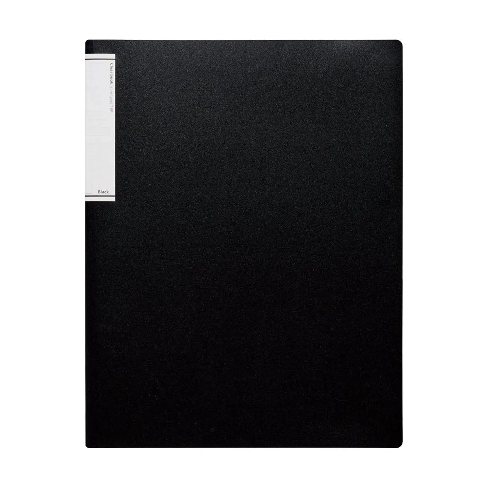 クリヤーブック（スリムタイプ）(黒) N7110-24 画像01
