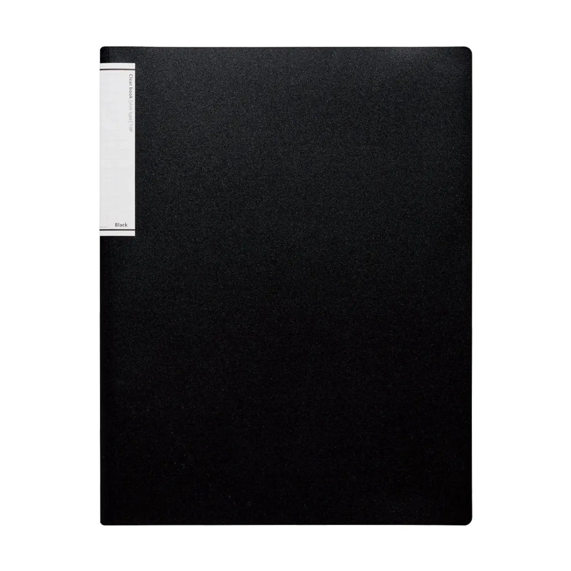 クリヤーブック（スリムタイプ）(黒) N7110-24 画像01