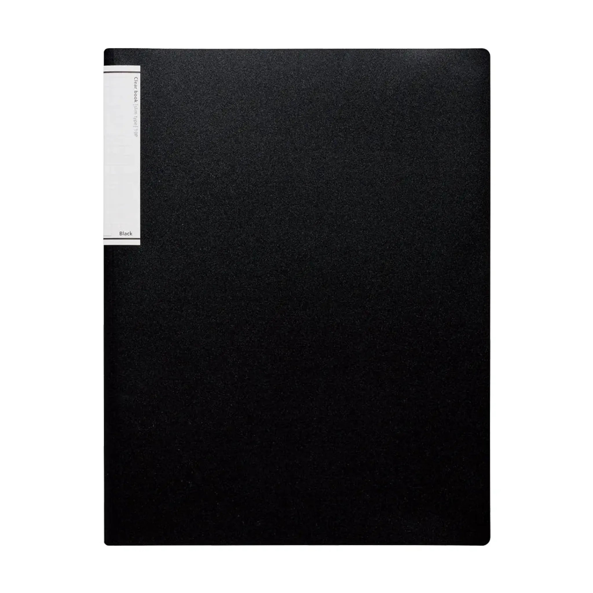 クリヤーブック（スリムタイプ）(黒) N7110-24 画像01