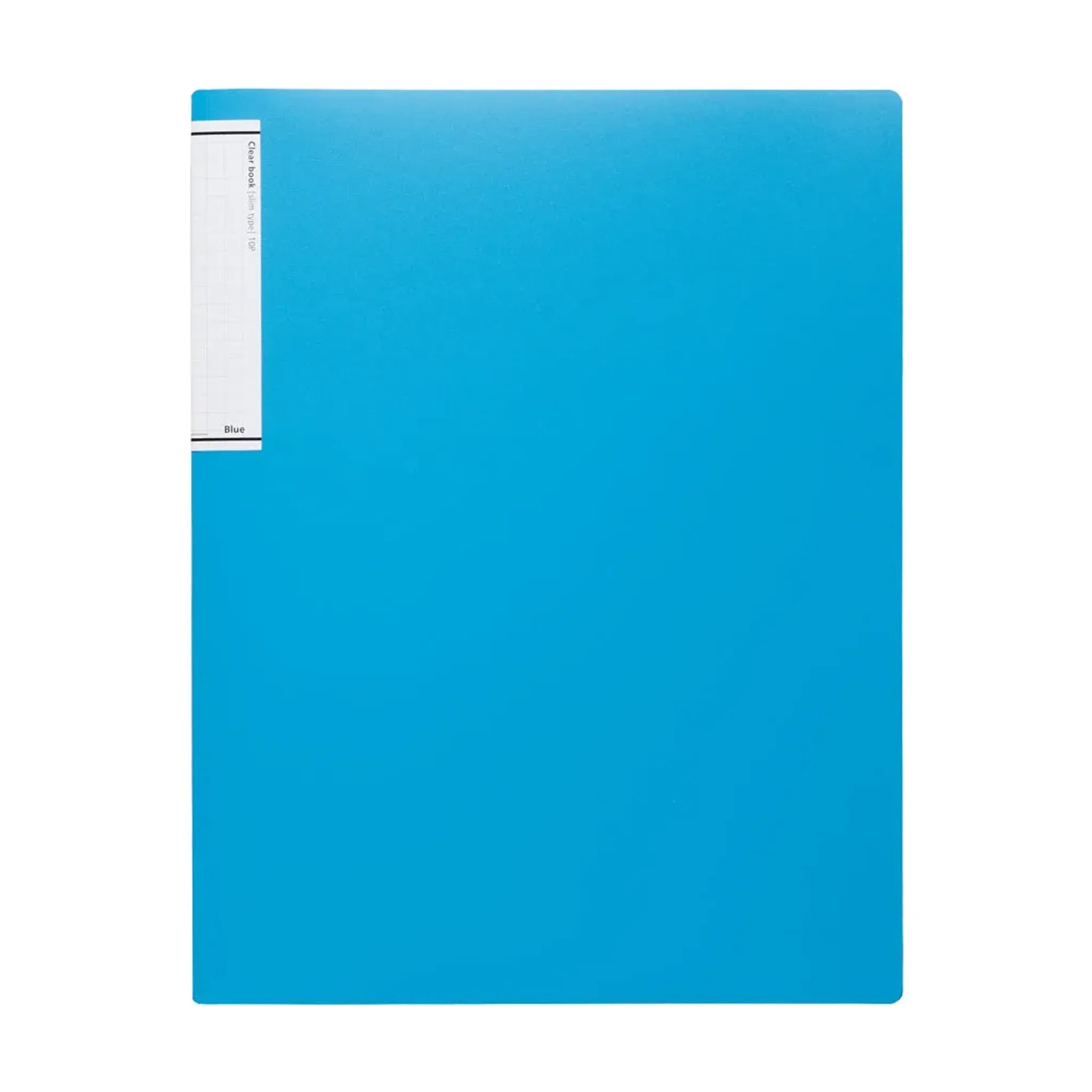 クリヤーブック（スリムタイプ）(青) N7110-8 画像01