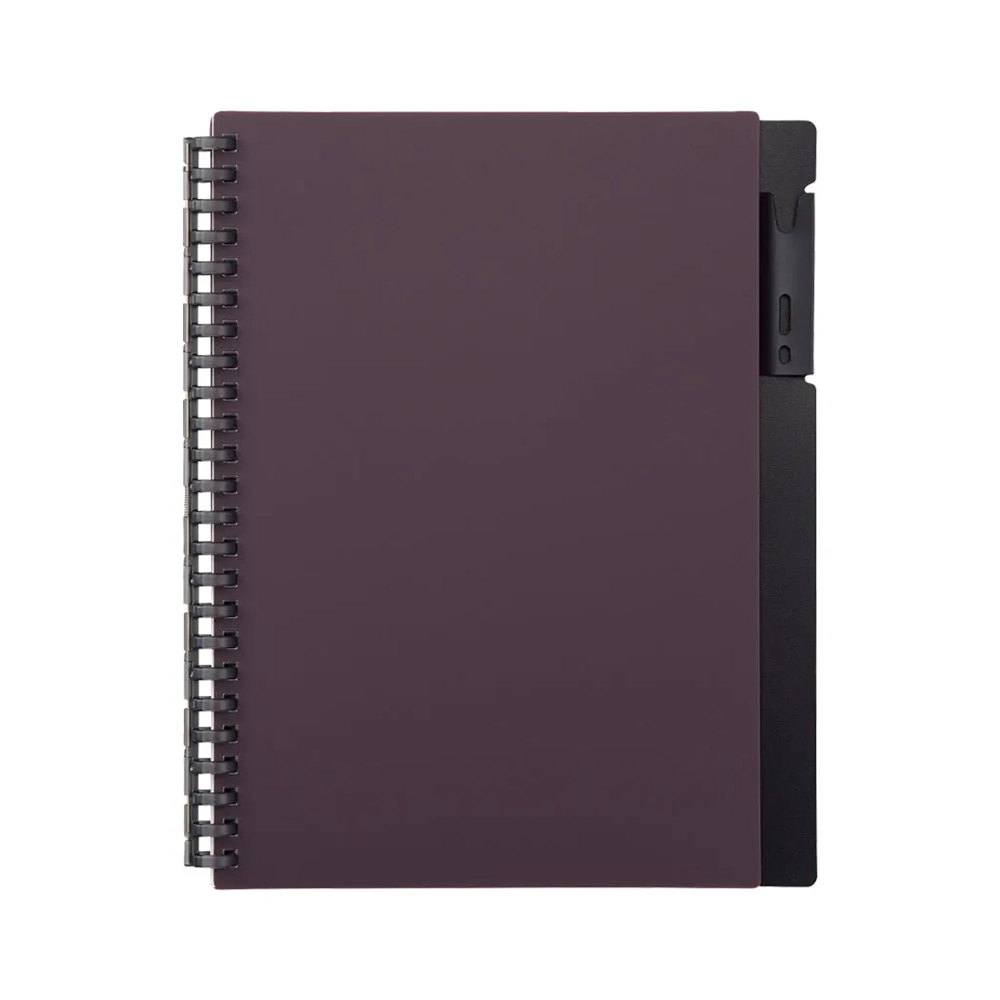 ＳＥＬＦＡＮＡ オープンリングノート　Ａ５　リーフ４０枚(ボルドーブラック) N7201-3 画像01