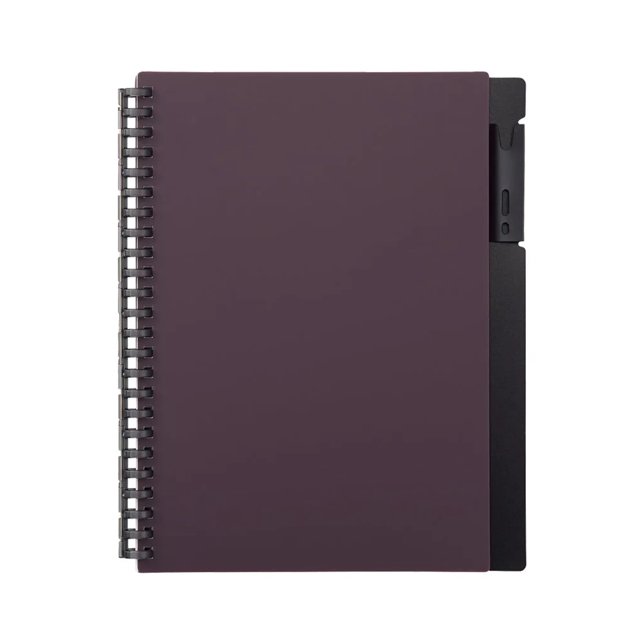 ＳＥＬＦＡＮＡ オープンリングノート　Ａ５　リーフ４０枚(ボルドーブラック) N7201-3 画像01