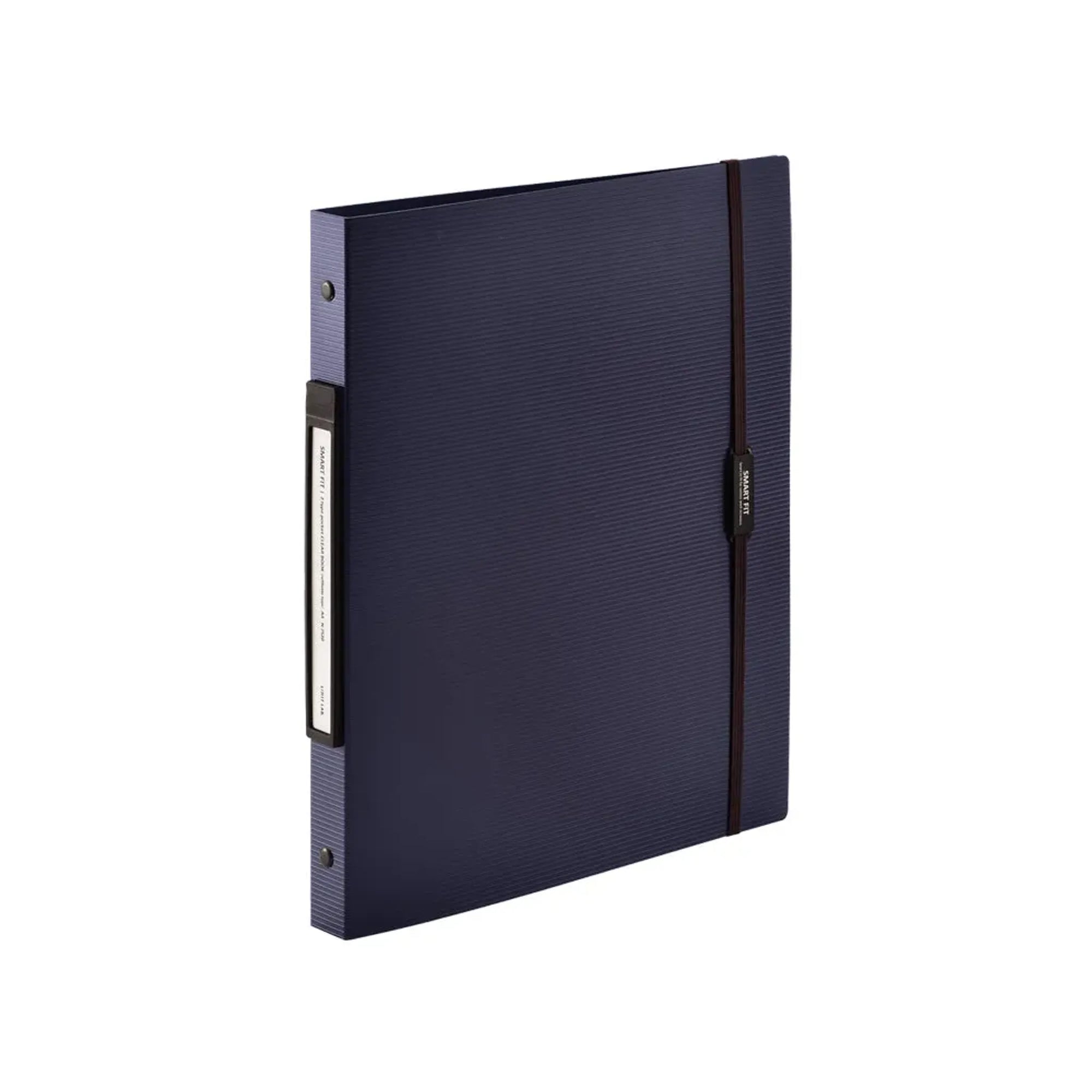 SMART FIT ２タイプポケットクリヤーブック交換式(ネイビー) N7520-11 画像01