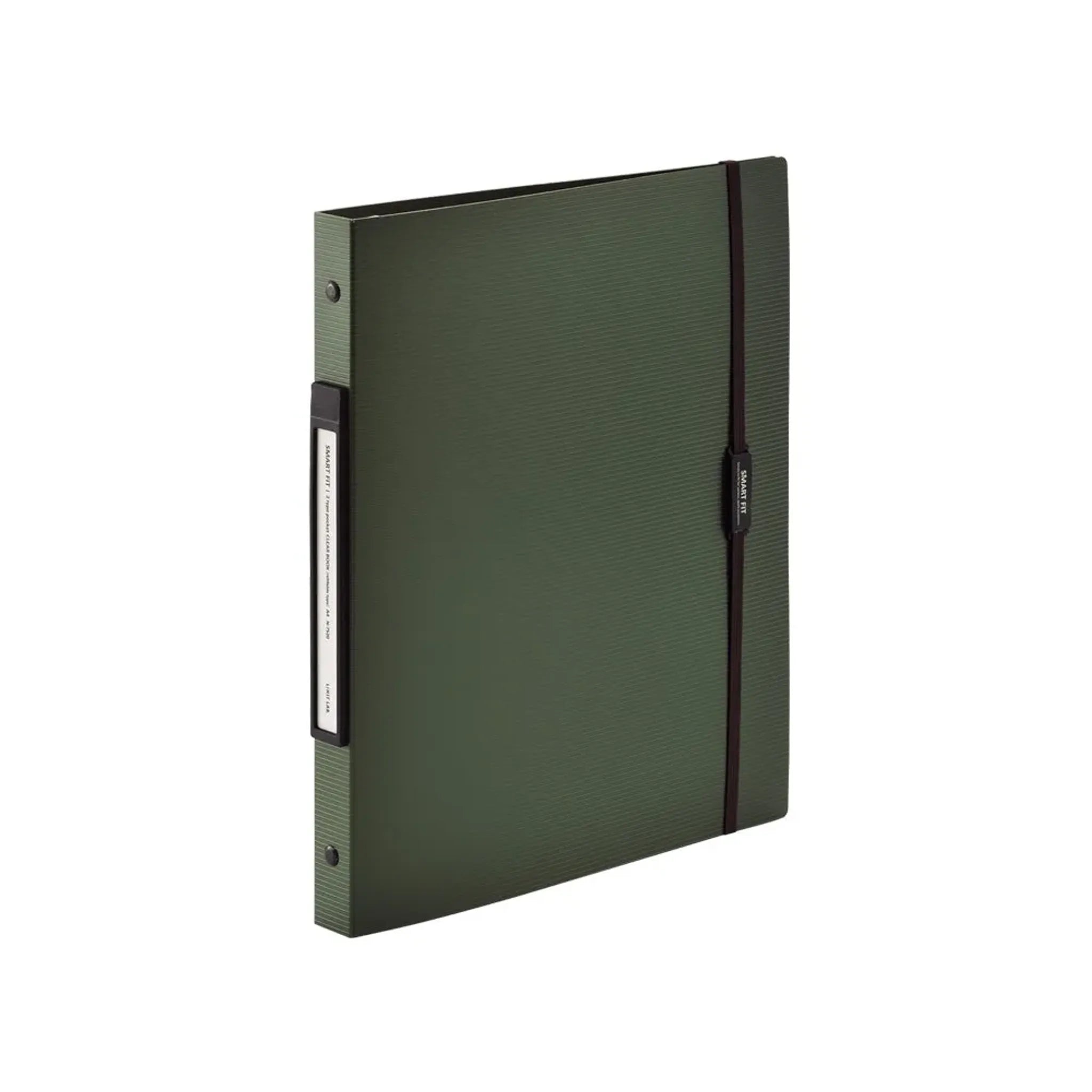 SMART FIT ２タイプポケットクリヤーブック交換式(オリーブ) N7520-22 画像01