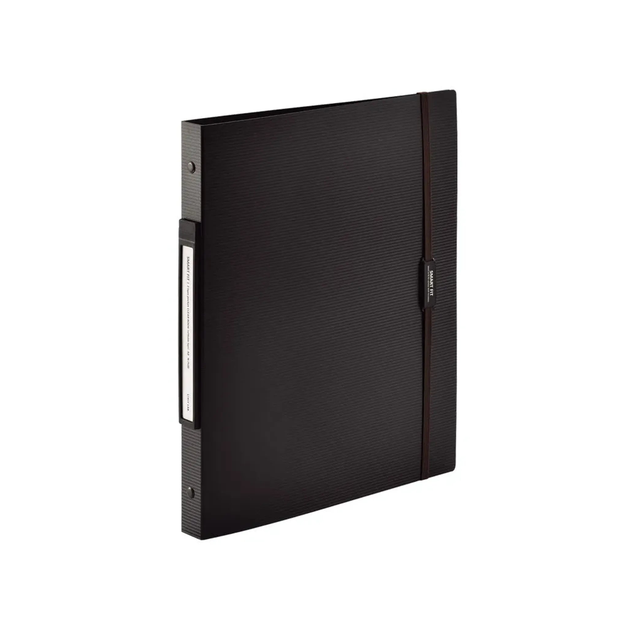SMART FIT ２タイプポケットクリヤーブック交換式(ブラック) N7520-24 画像01