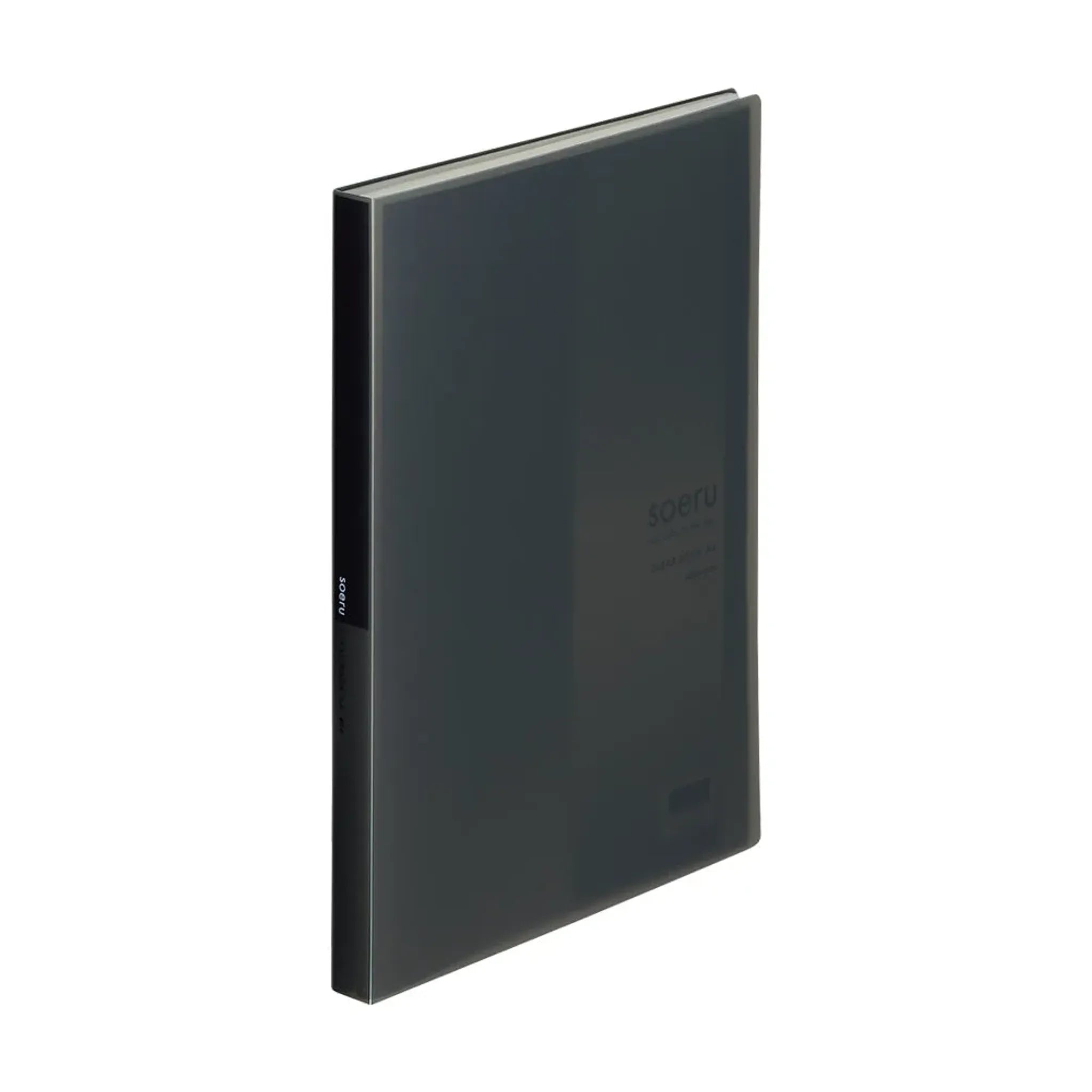 soeru クリヤーブック　40P(スモークブラック) N8102-24 画像01